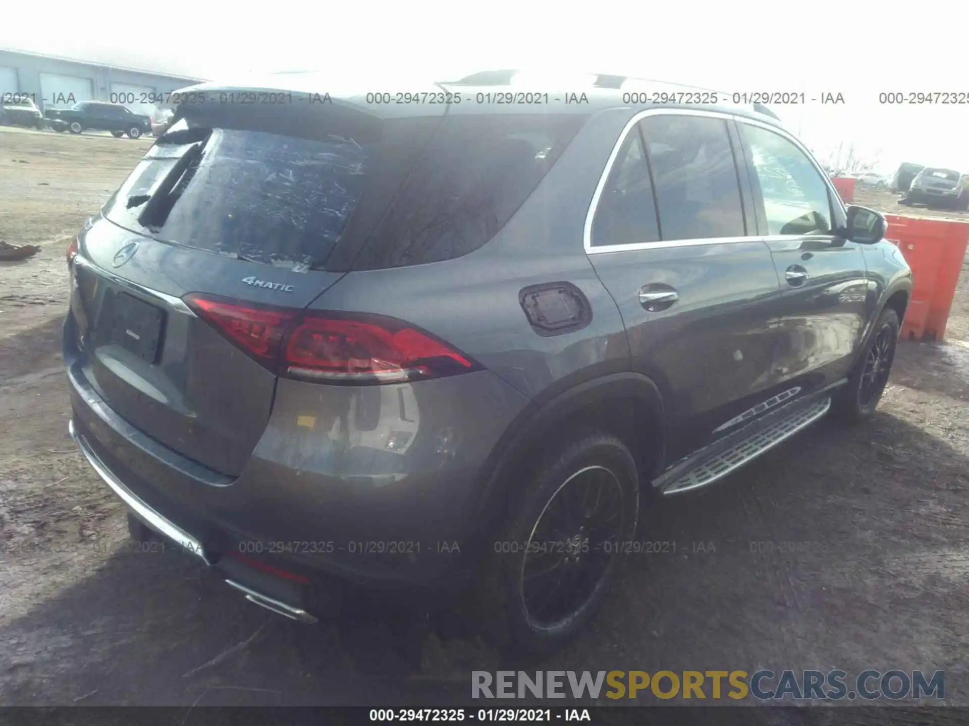 4 Photograph of a damaged car 4JGFB4KBXLA011754 MERCEDES-BENZ GLE 2020