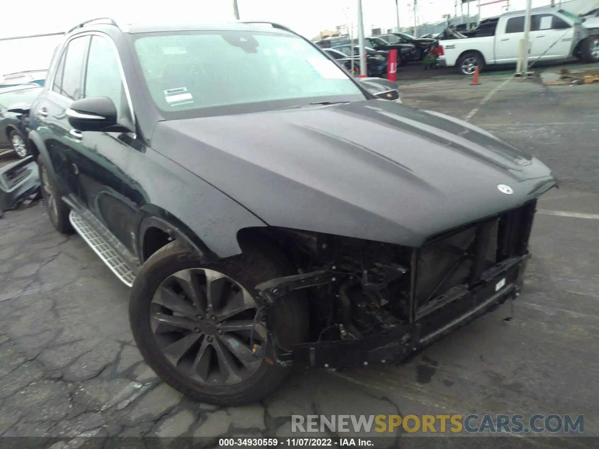 1 Photograph of a damaged car 4JGFB4KBXLA047900 MERCEDES-BENZ GLE 2020