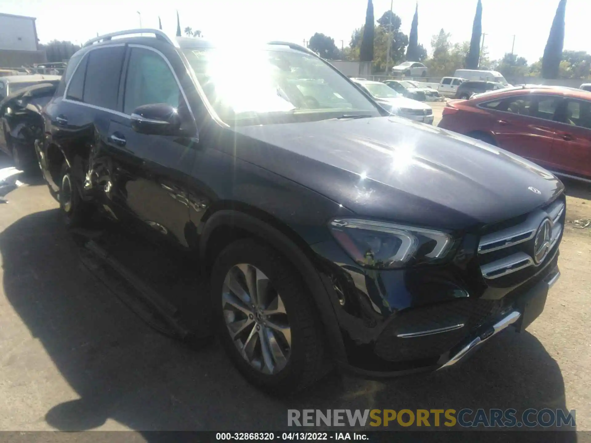 1 Photograph of a damaged car 4JGFB4KBXLA077639 MERCEDES-BENZ GLE 2020