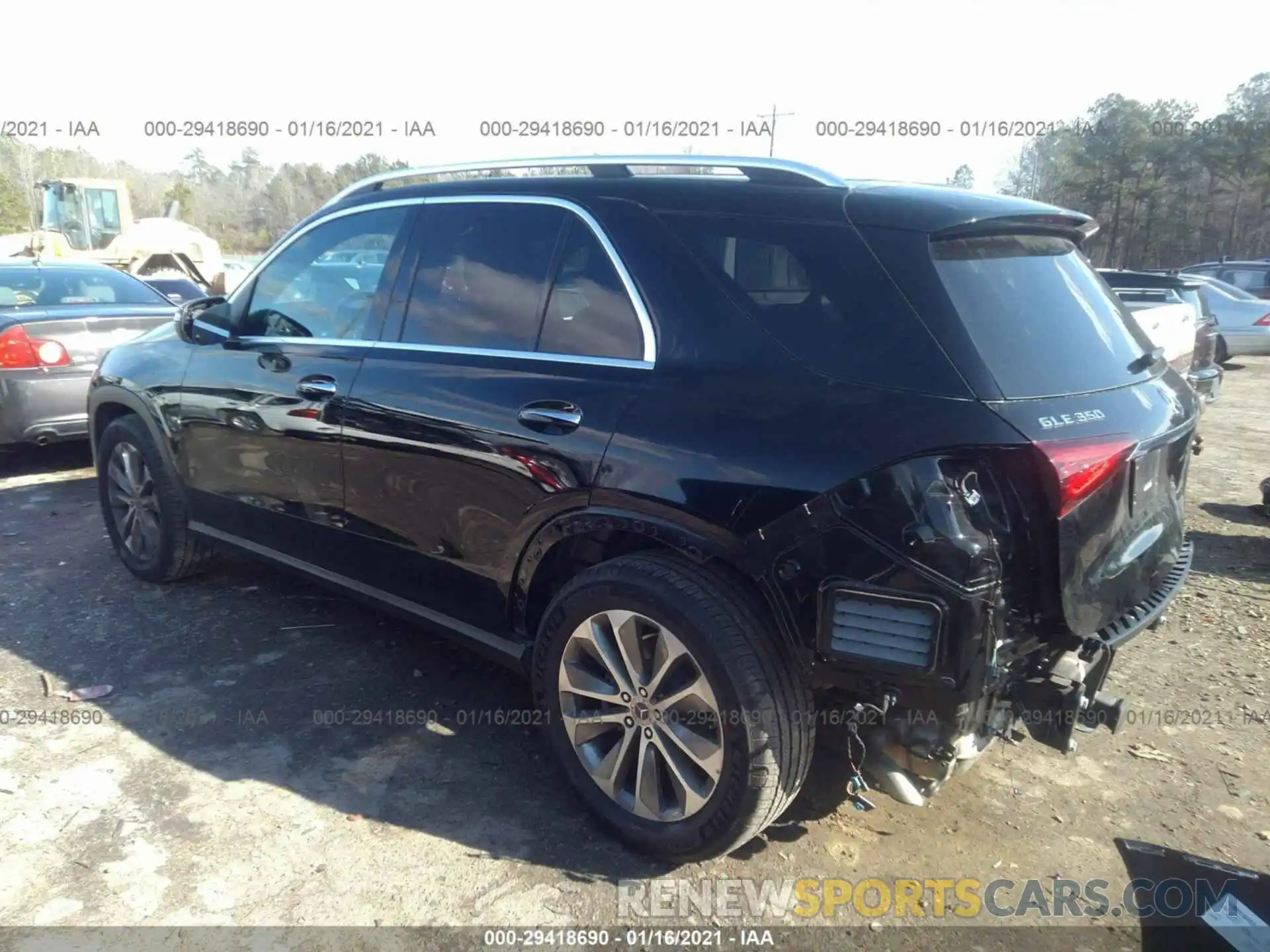 3 Photograph of a damaged car 4JGFB4KBXLA094442 MERCEDES-BENZ GLE 2020