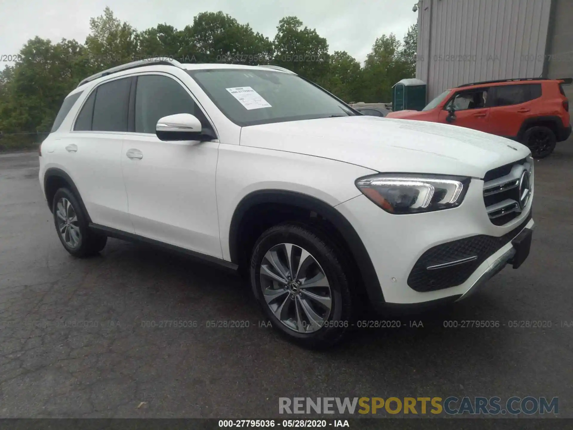 1 Photograph of a damaged car 4JGFB4KBXLA190717 MERCEDES-BENZ GLE 2020