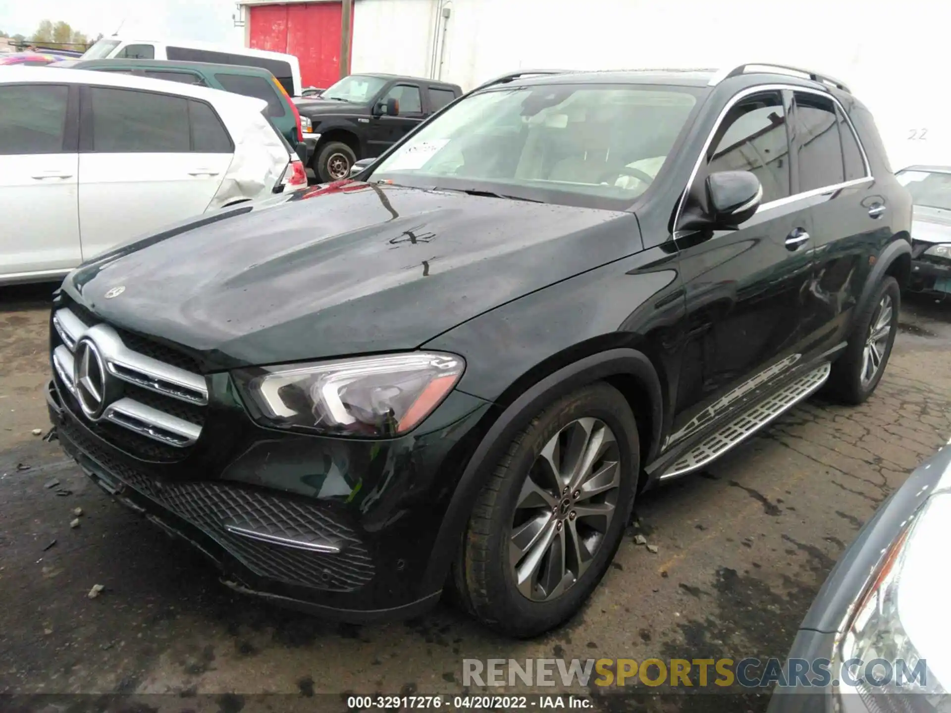 2 Photograph of a damaged car 4JGFB4KBXLA218631 MERCEDES-BENZ GLE 2020