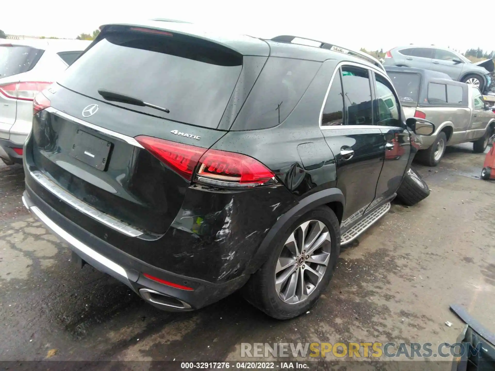 4 Photograph of a damaged car 4JGFB4KBXLA218631 MERCEDES-BENZ GLE 2020