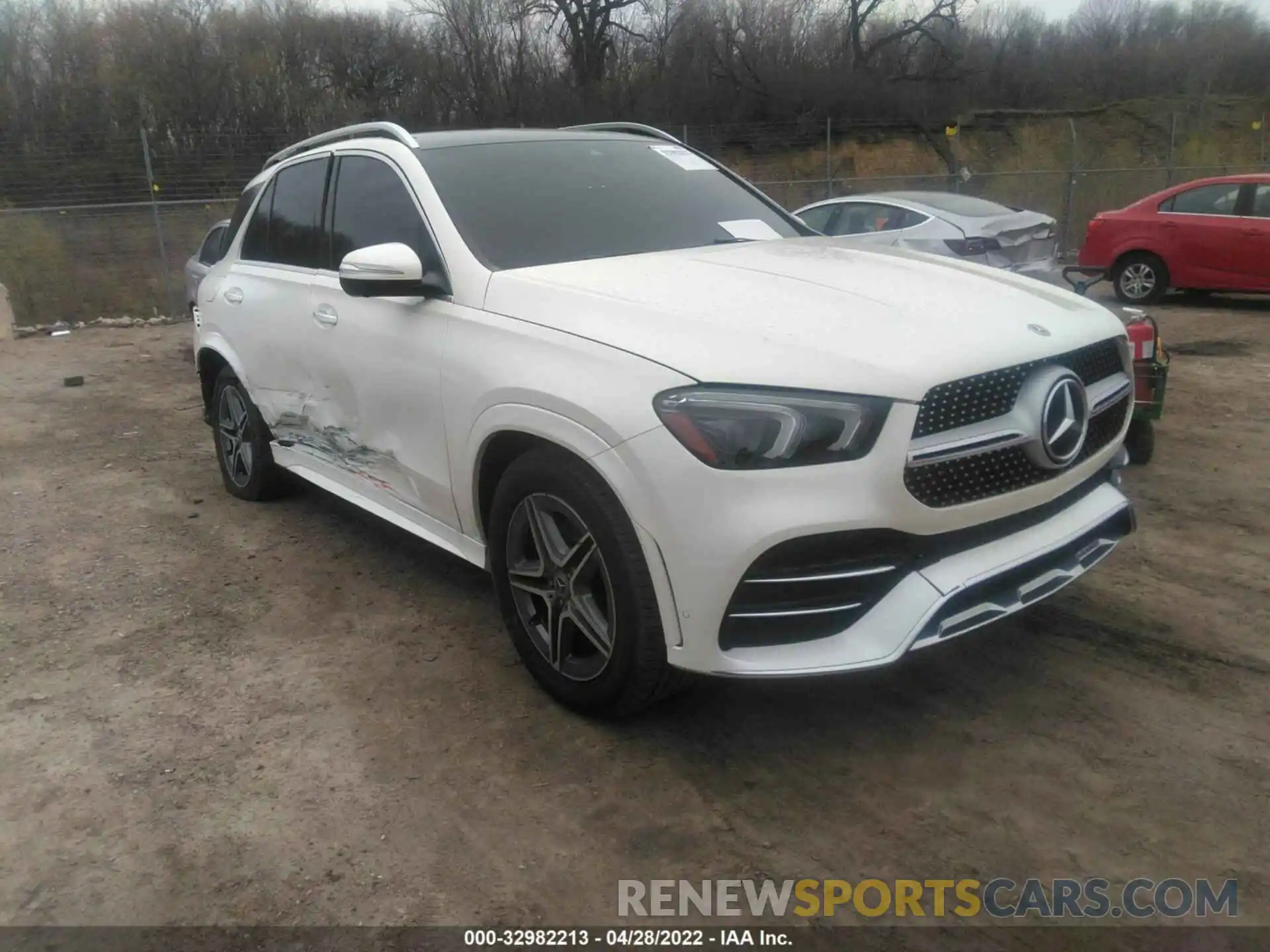 1 Photograph of a damaged car 4JGFB4KBXLA220783 MERCEDES-BENZ GLE 2020