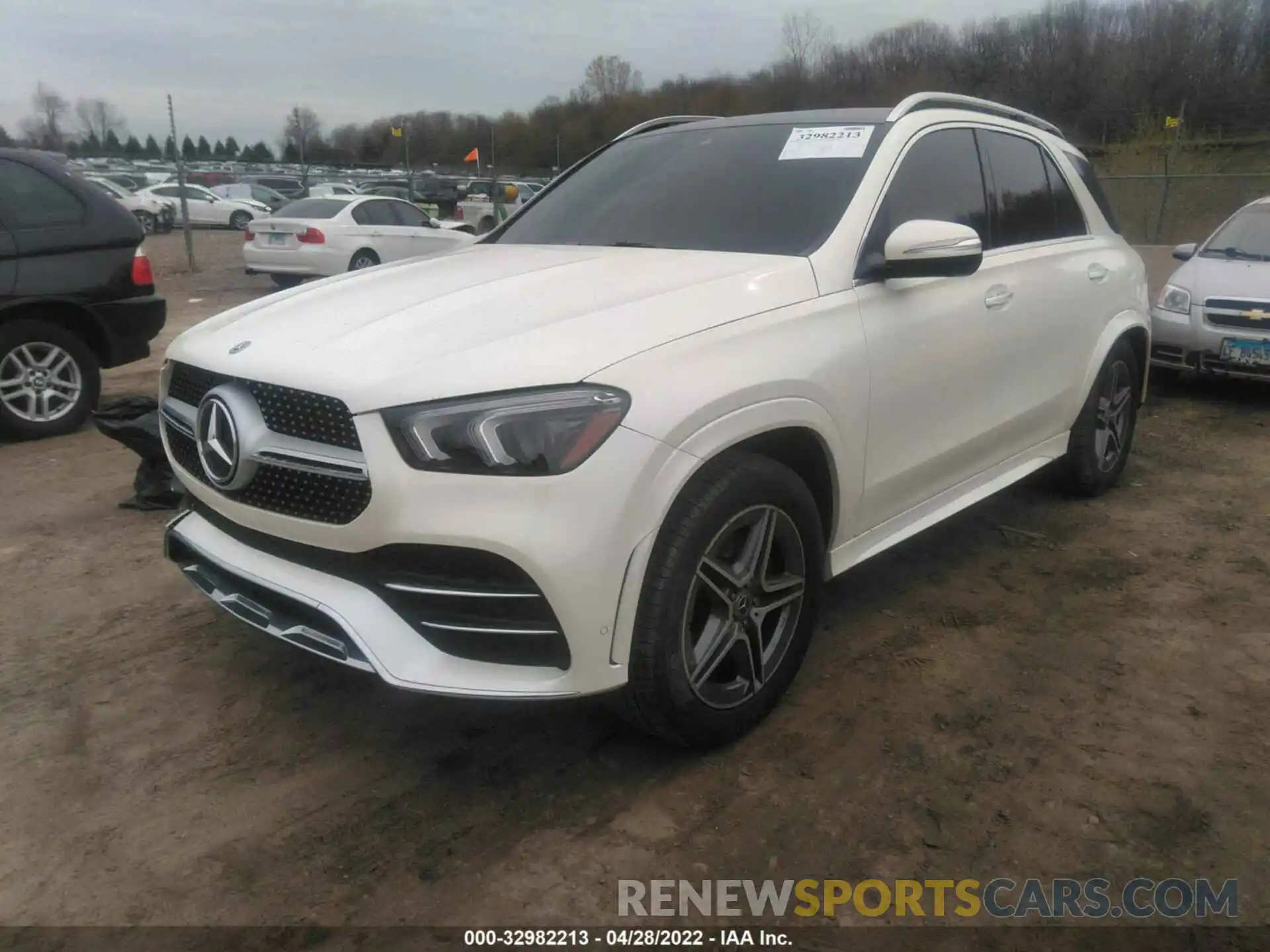 2 Фотография поврежденного автомобиля 4JGFB4KBXLA220783 MERCEDES-BENZ GLE 2020