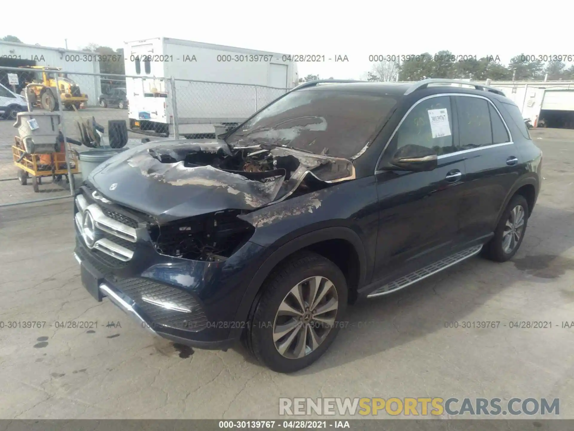 2 Photograph of a damaged car 4JGFB4KE0LA052758 MERCEDES-BENZ GLE 2020