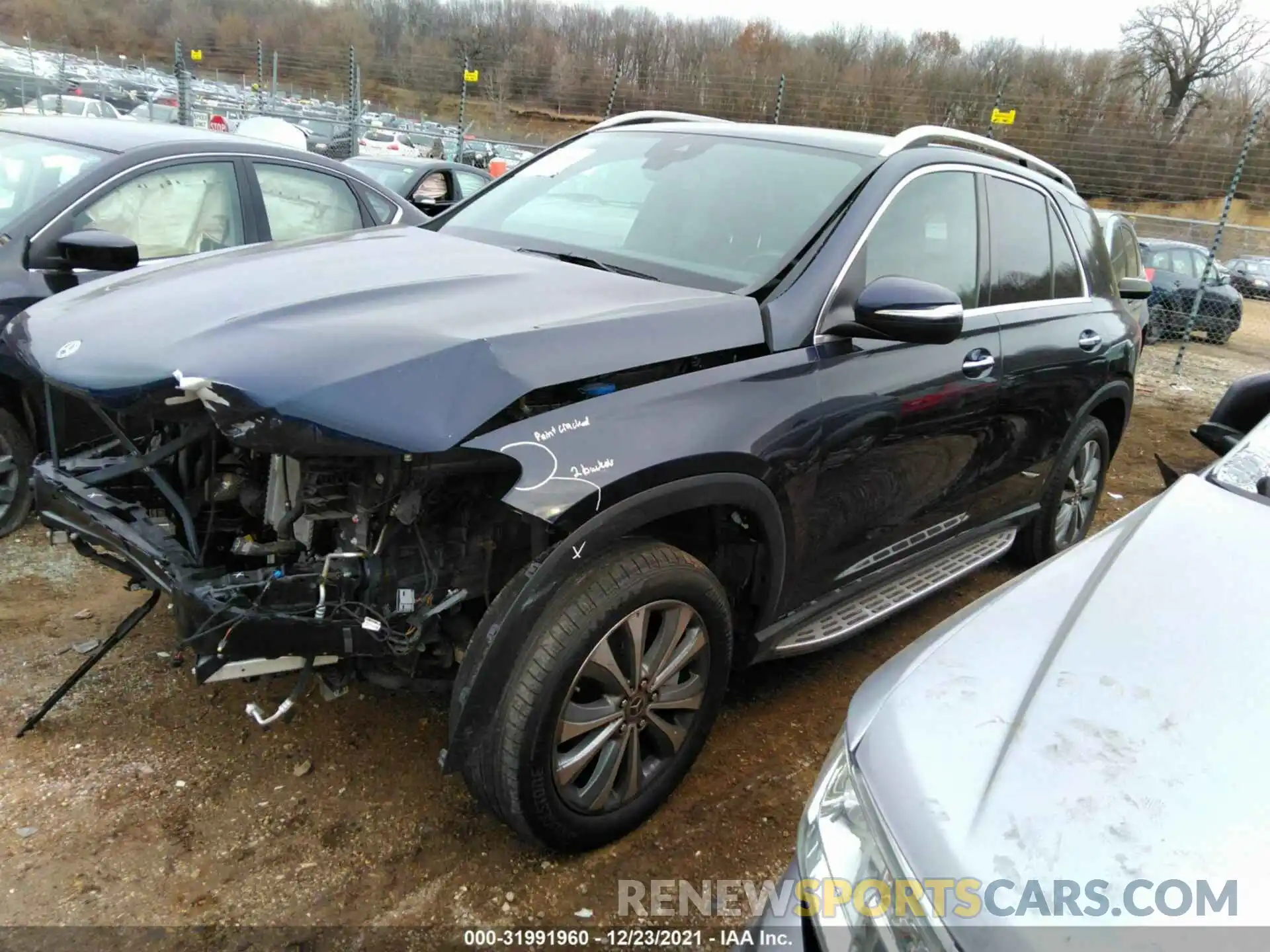 2 Photograph of a damaged car 4JGFB4KE1LA062098 MERCEDES-BENZ GLE 2020