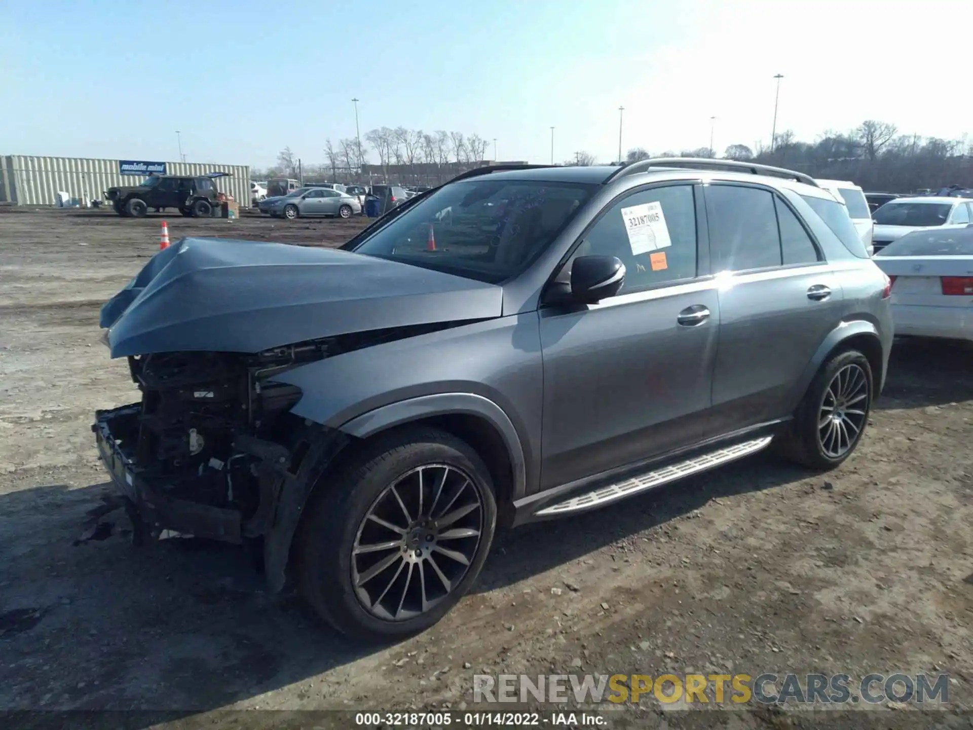 2 Photograph of a damaged car 4JGFB4KE1LA191863 MERCEDES-BENZ GLE 2020