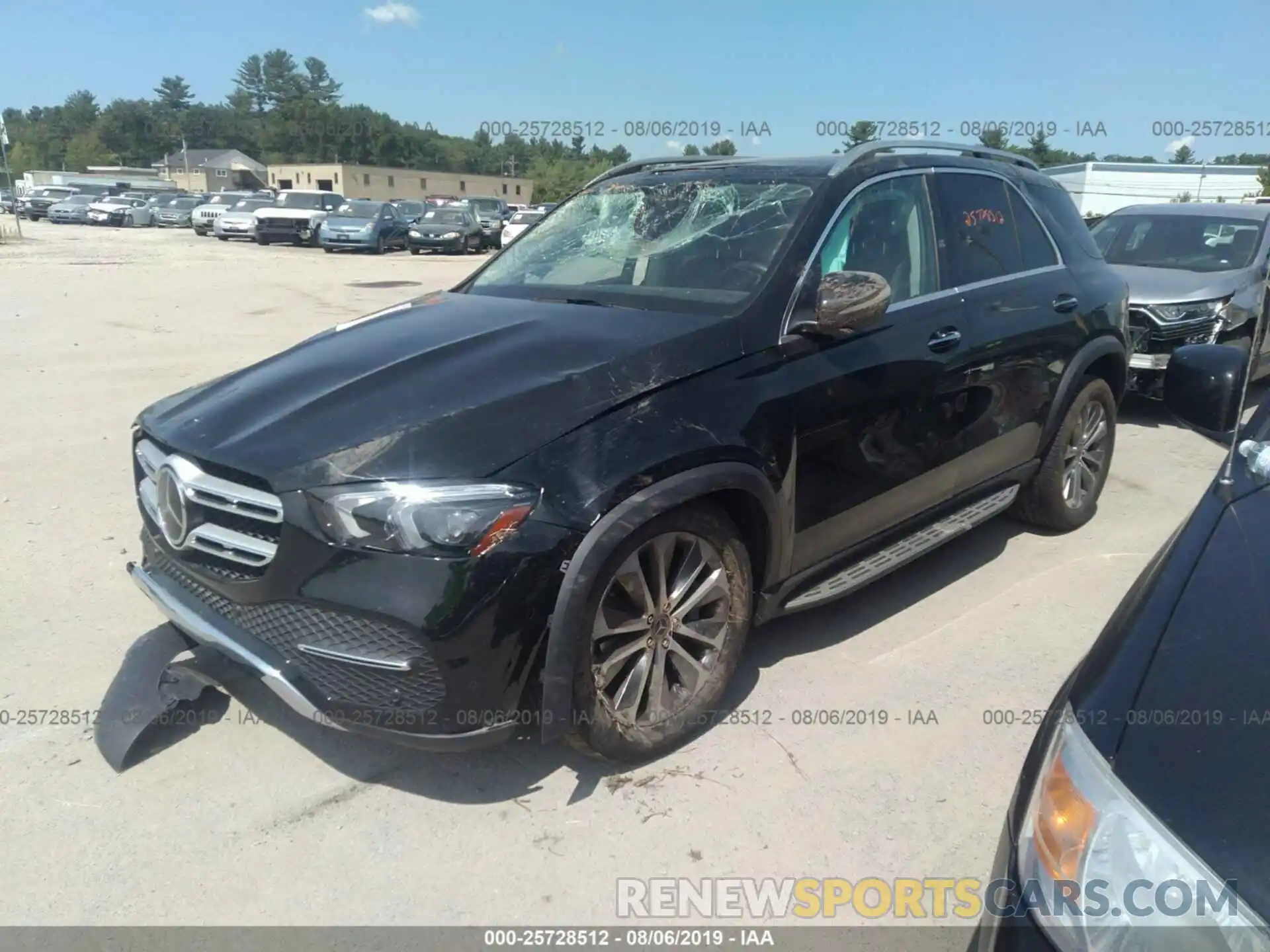 2 Photograph of a damaged car 4JGFB4KE2LA011516 MERCEDES-BENZ GLE 2020