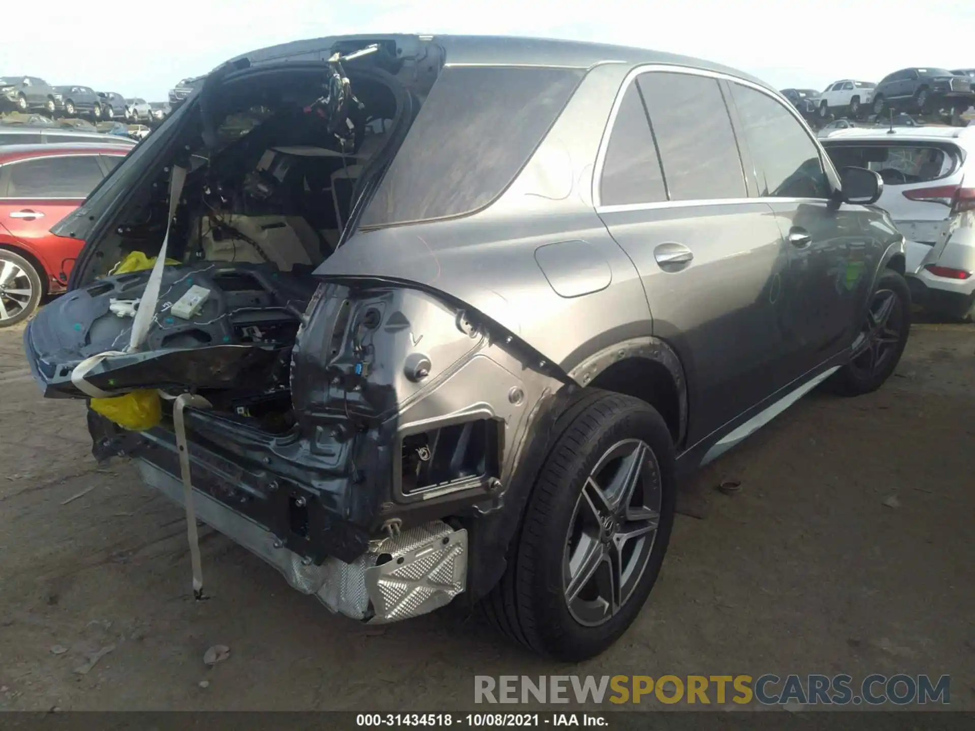 4 Фотография поврежденного автомобиля 4JGFB4KE4LA066422 MERCEDES-BENZ GLE 2020