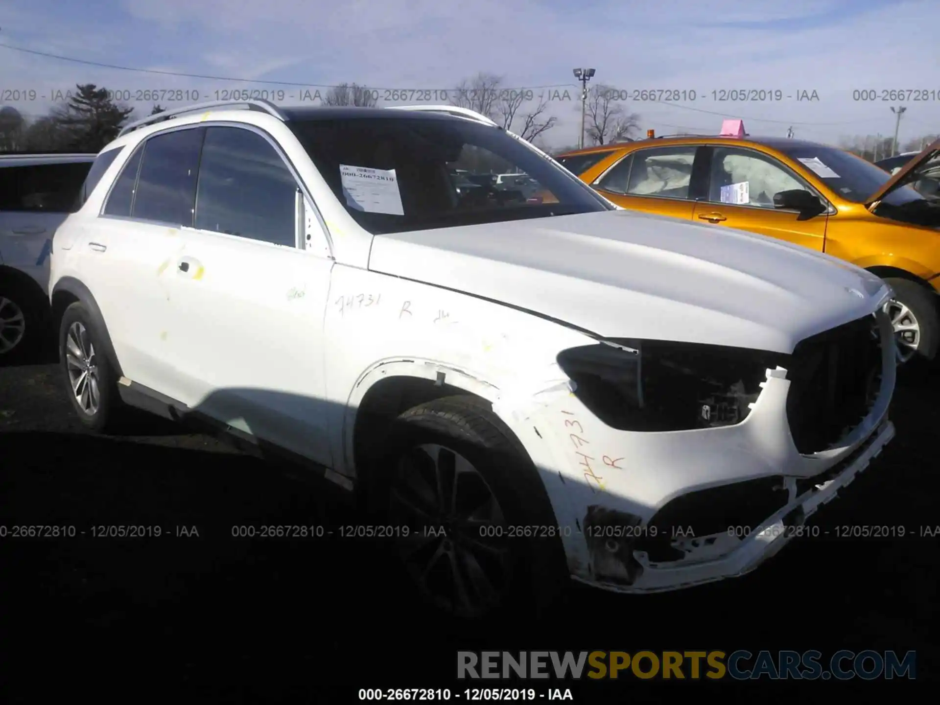 1 Photograph of a damaged car 4JGFB4KE4LA084953 MERCEDES-BENZ GLE 2020