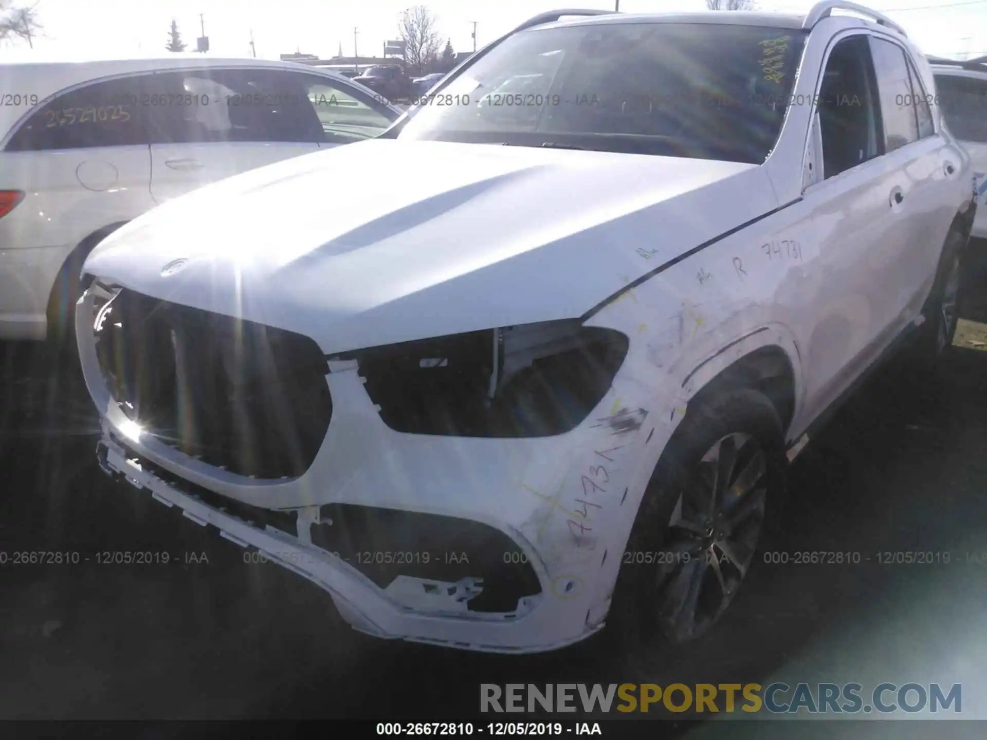 6 Photograph of a damaged car 4JGFB4KE4LA084953 MERCEDES-BENZ GLE 2020