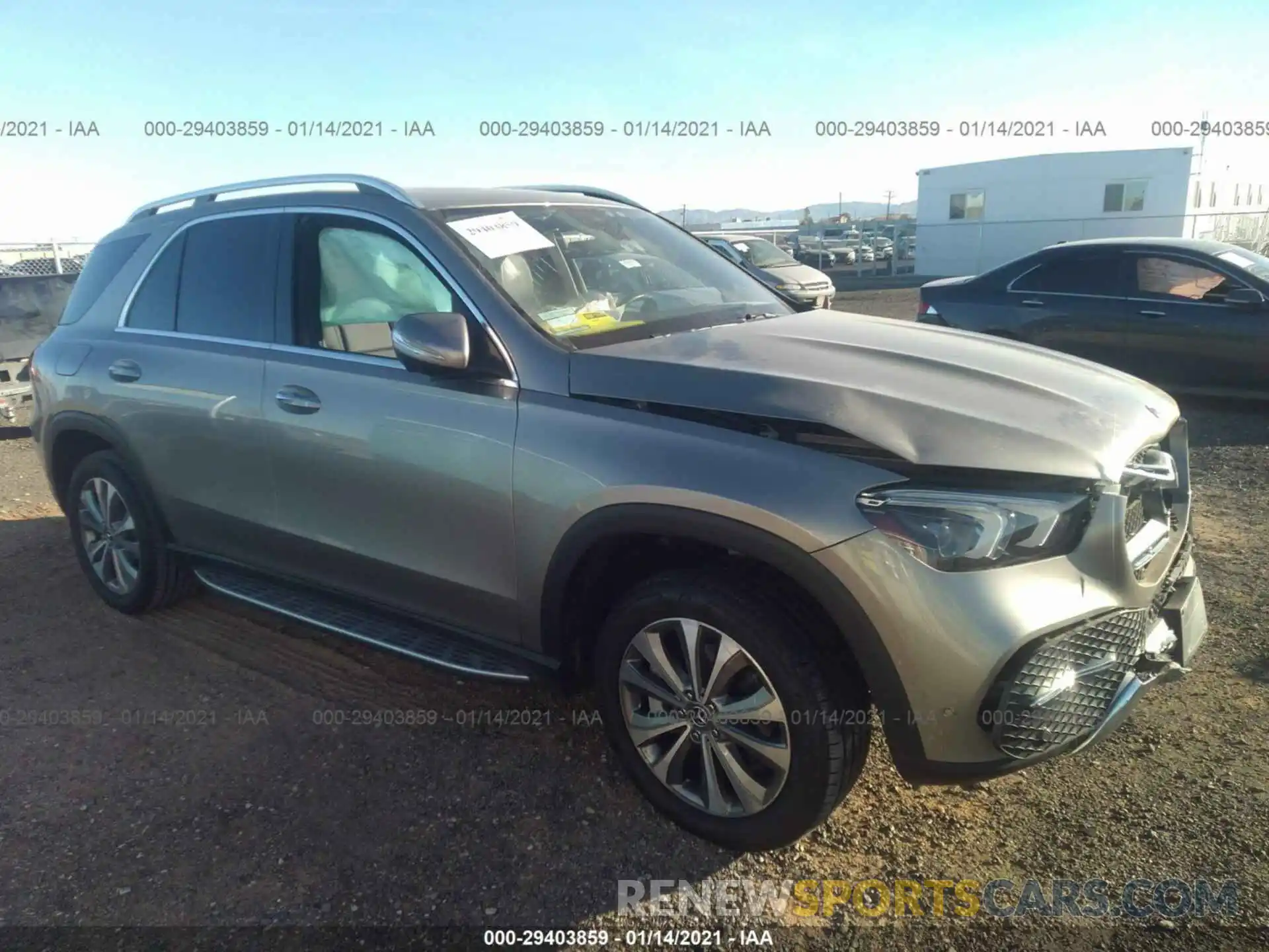 1 Photograph of a damaged car 4JGFB4KE5LA048236 MERCEDES-BENZ GLE 2020