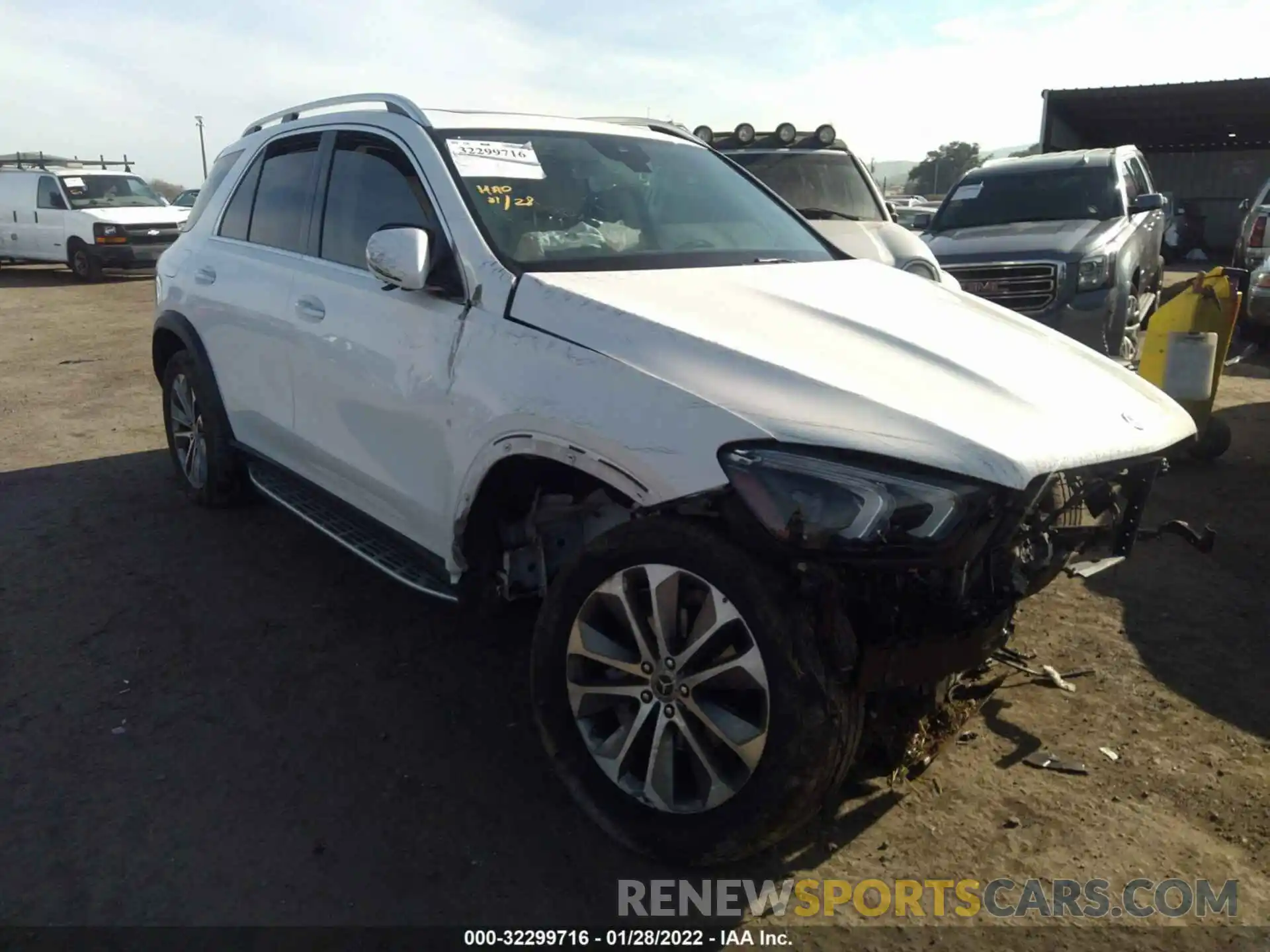 1 Photograph of a damaged car 4JGFB4KE5LA164505 MERCEDES-BENZ GLE 2020