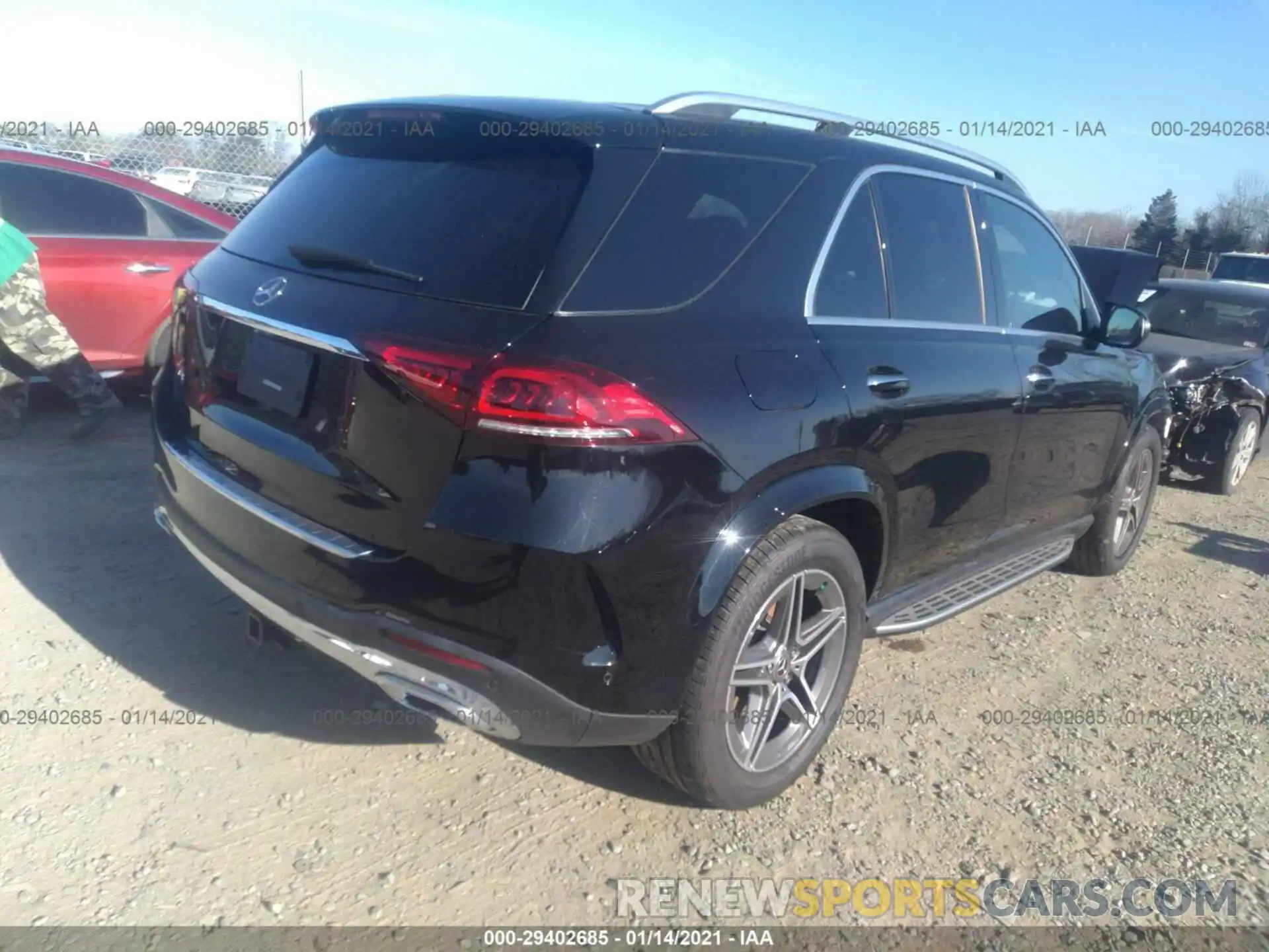 4 Photograph of a damaged car 4JGFB4KE6LA151505 MERCEDES-BENZ GLE 2020