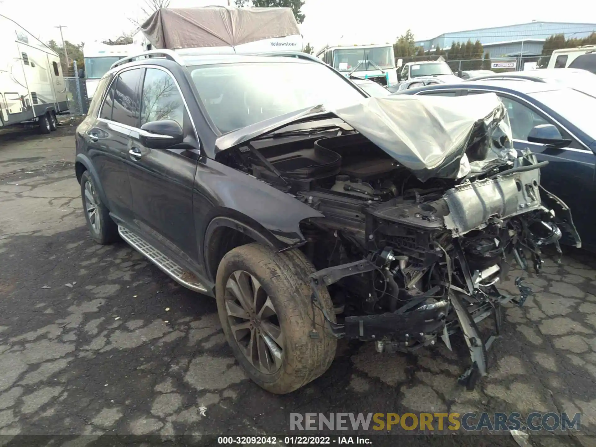 1 Photograph of a damaged car 4JGFB4KE7LA020941 MERCEDES-BENZ GLE 2020