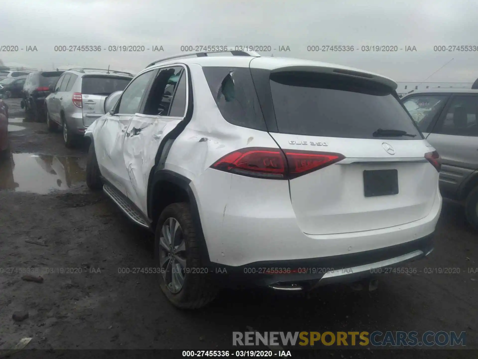 3 Photograph of a damaged car 4JGFB4KE7LA060503 MERCEDES-BENZ GLE 2020