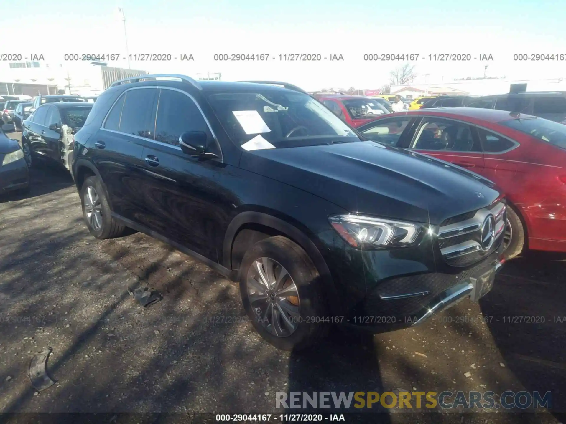 1 Photograph of a damaged car 4JGFB4KE8LA050711 MERCEDES-BENZ GLE 2020