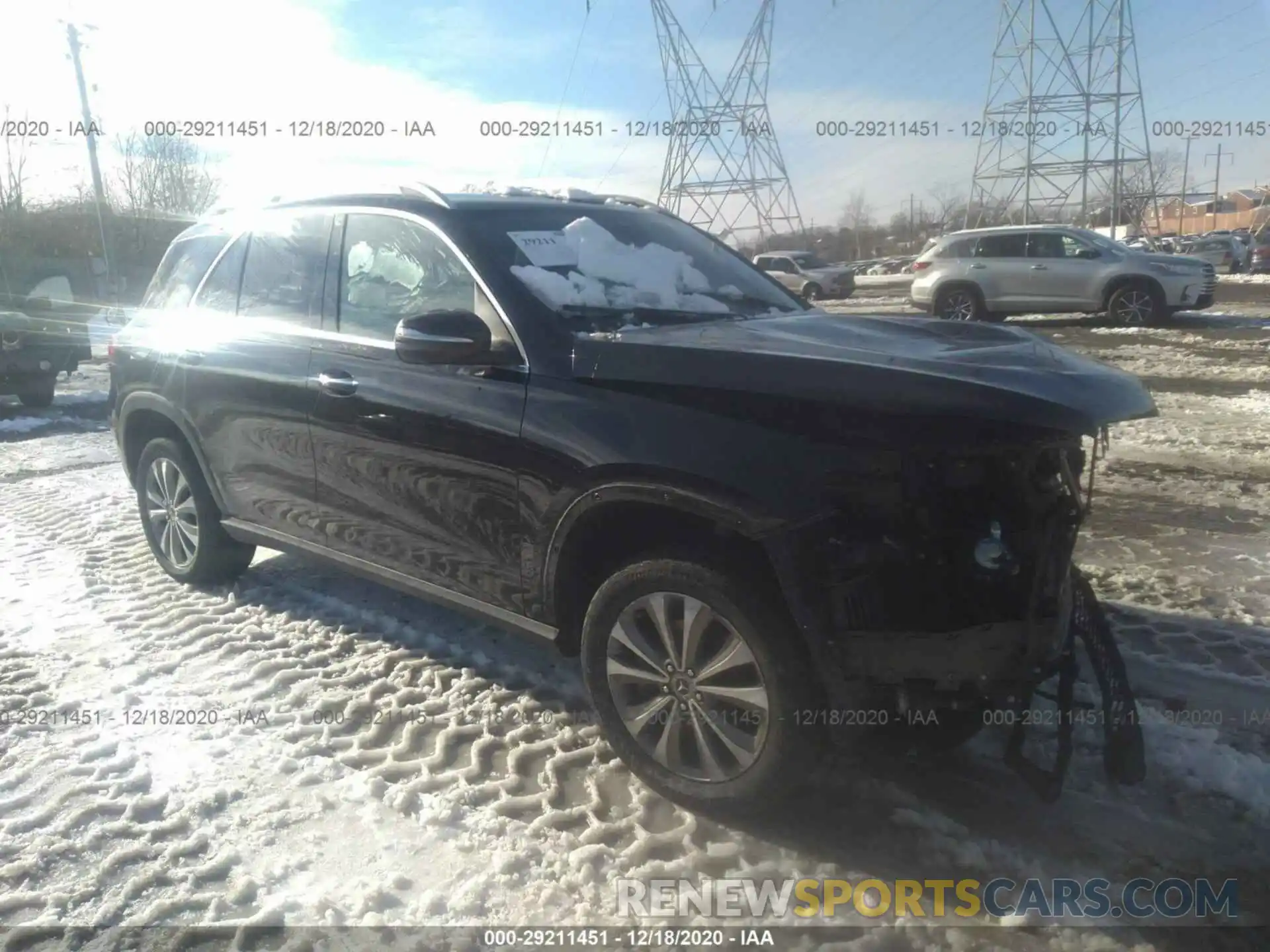 1 Фотография поврежденного автомобиля 4JGFB4KE8LA060297 MERCEDES-BENZ GLE 2020