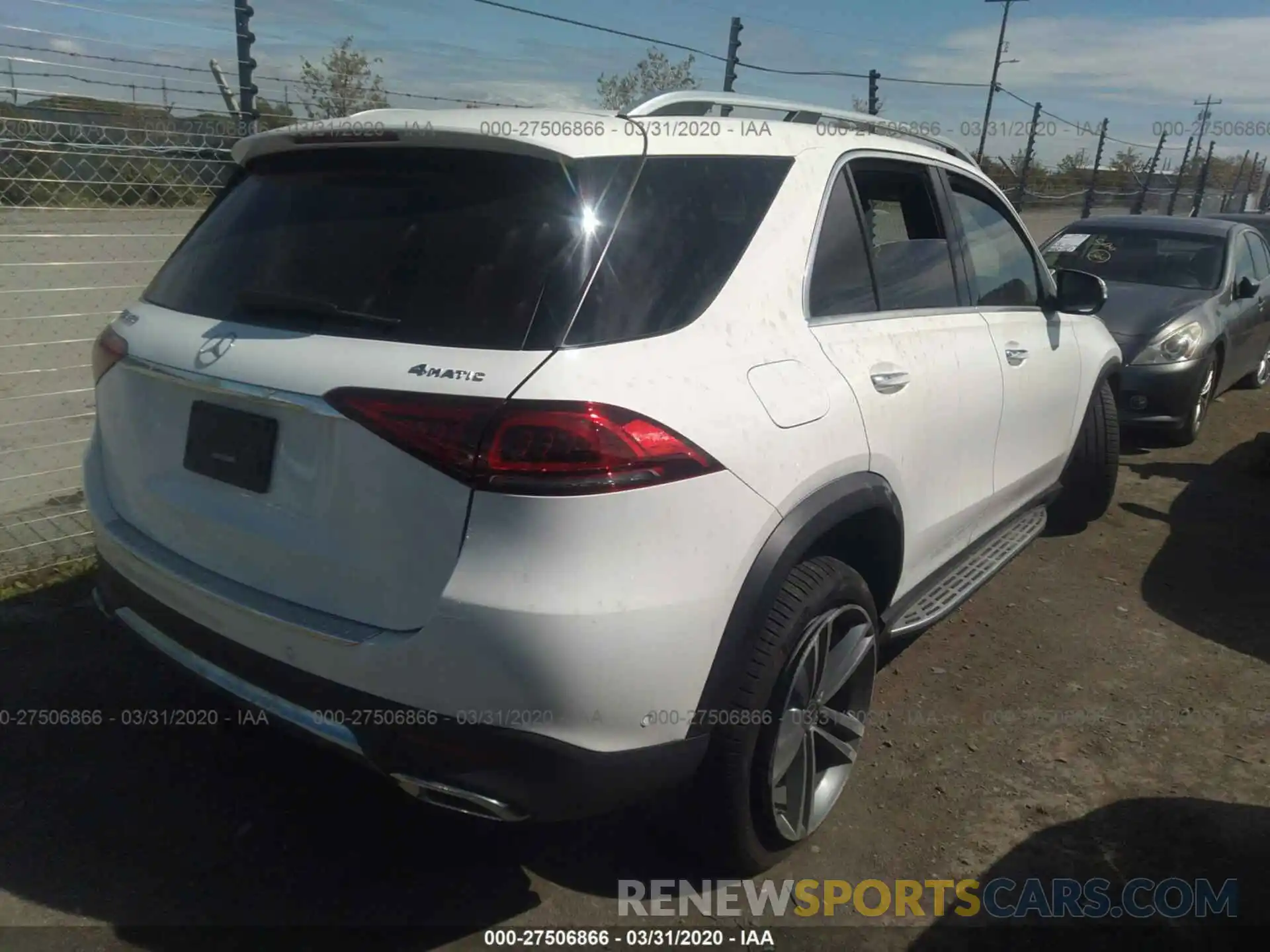 4 Photograph of a damaged car 4JGFB4KE9LA057425 MERCEDES-BENZ GLE 2020