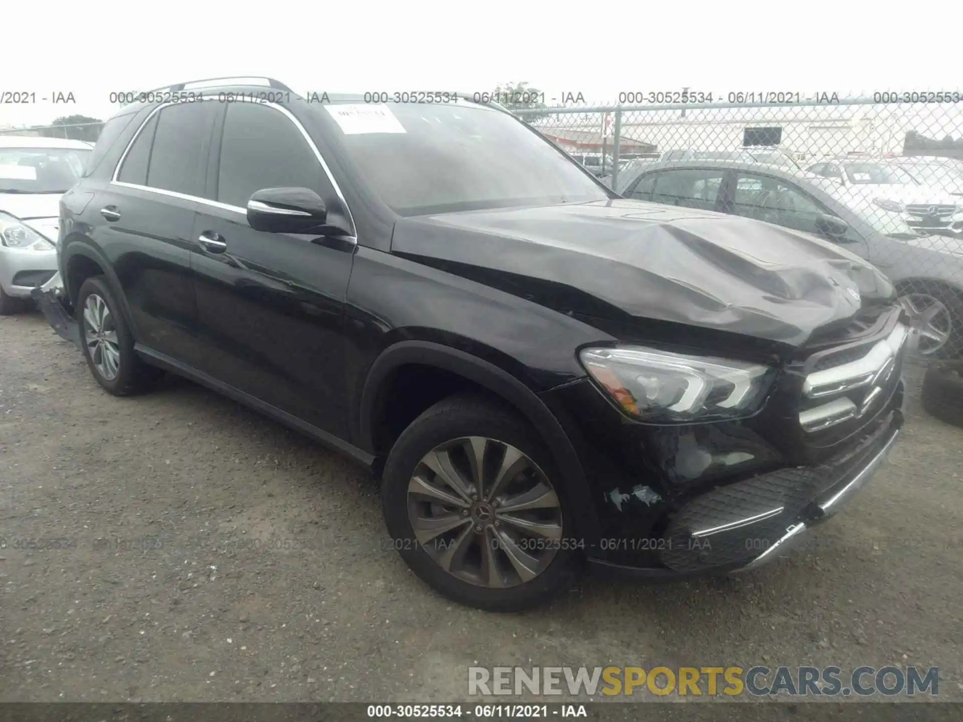 1 Photograph of a damaged car 4JGFB4KE9LA058235 MERCEDES-BENZ GLE 2020