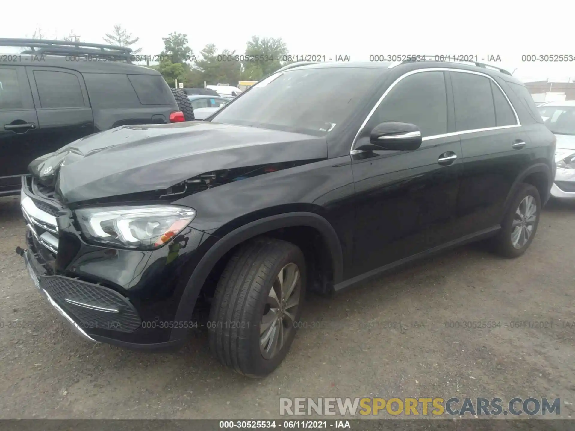 2 Photograph of a damaged car 4JGFB4KE9LA058235 MERCEDES-BENZ GLE 2020