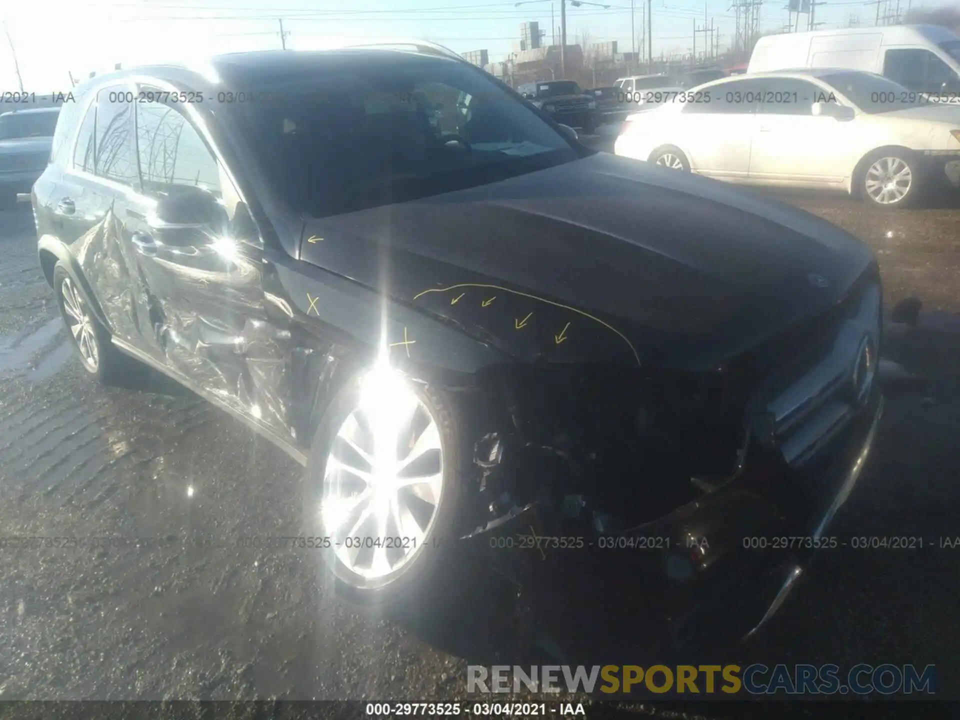 1 Photograph of a damaged car 4JGFB5KB1LA009400 MERCEDES-BENZ GLE 2020