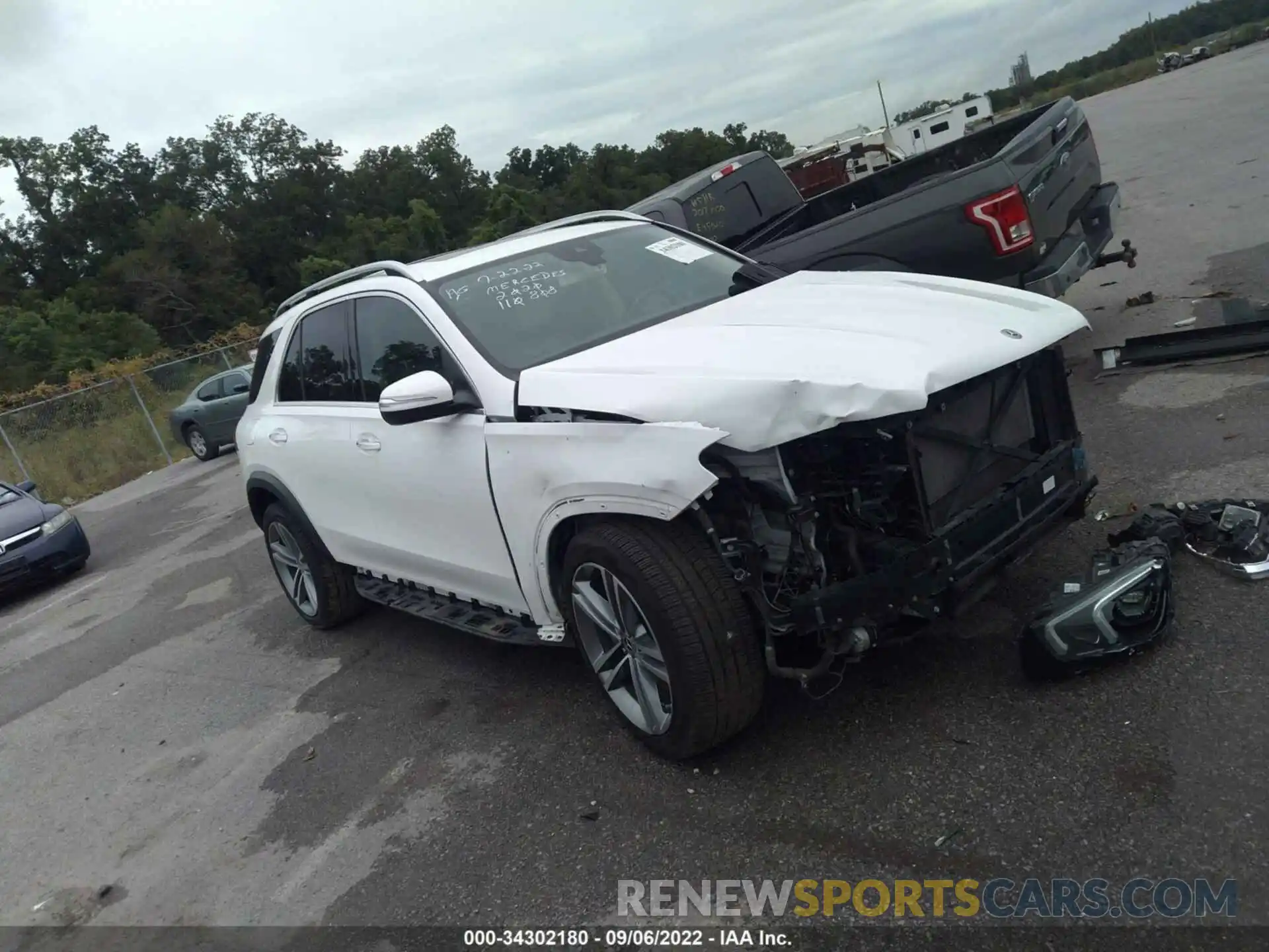 1 Photograph of a damaged car 4JGFB5KB1LA110808 MERCEDES-BENZ GLE 2020