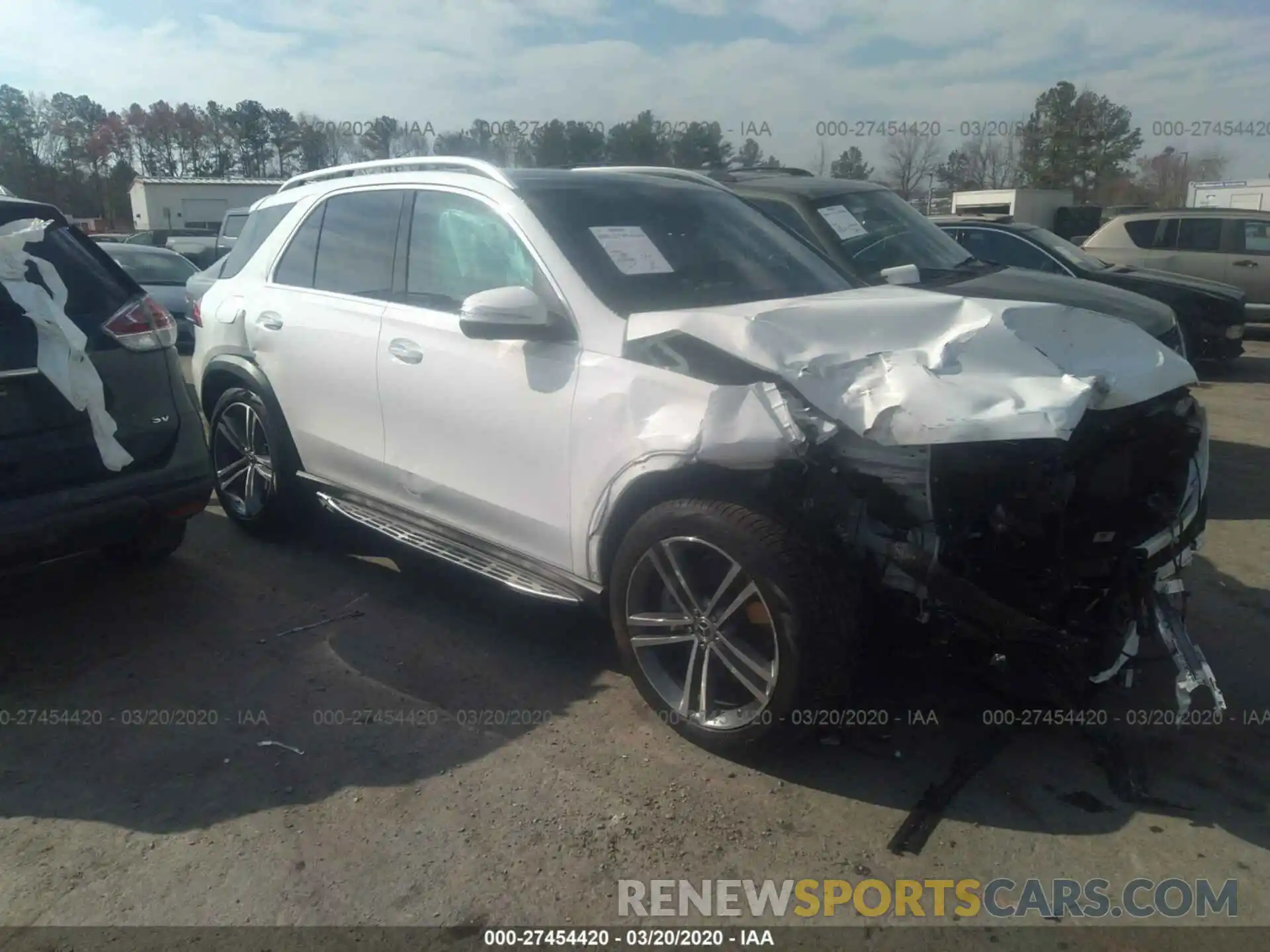 1 Photograph of a damaged car 4JGFB5KB2LA023726 MERCEDES-BENZ GLE 2020