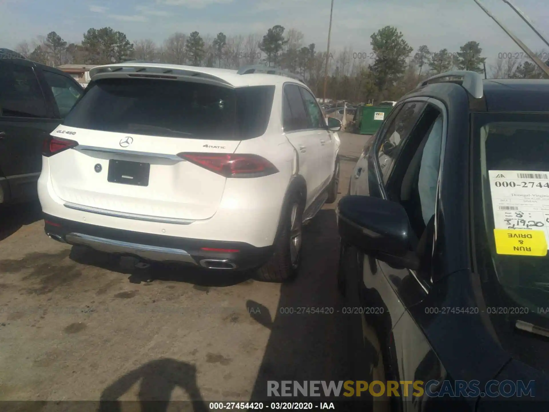 4 Photograph of a damaged car 4JGFB5KB2LA023726 MERCEDES-BENZ GLE 2020