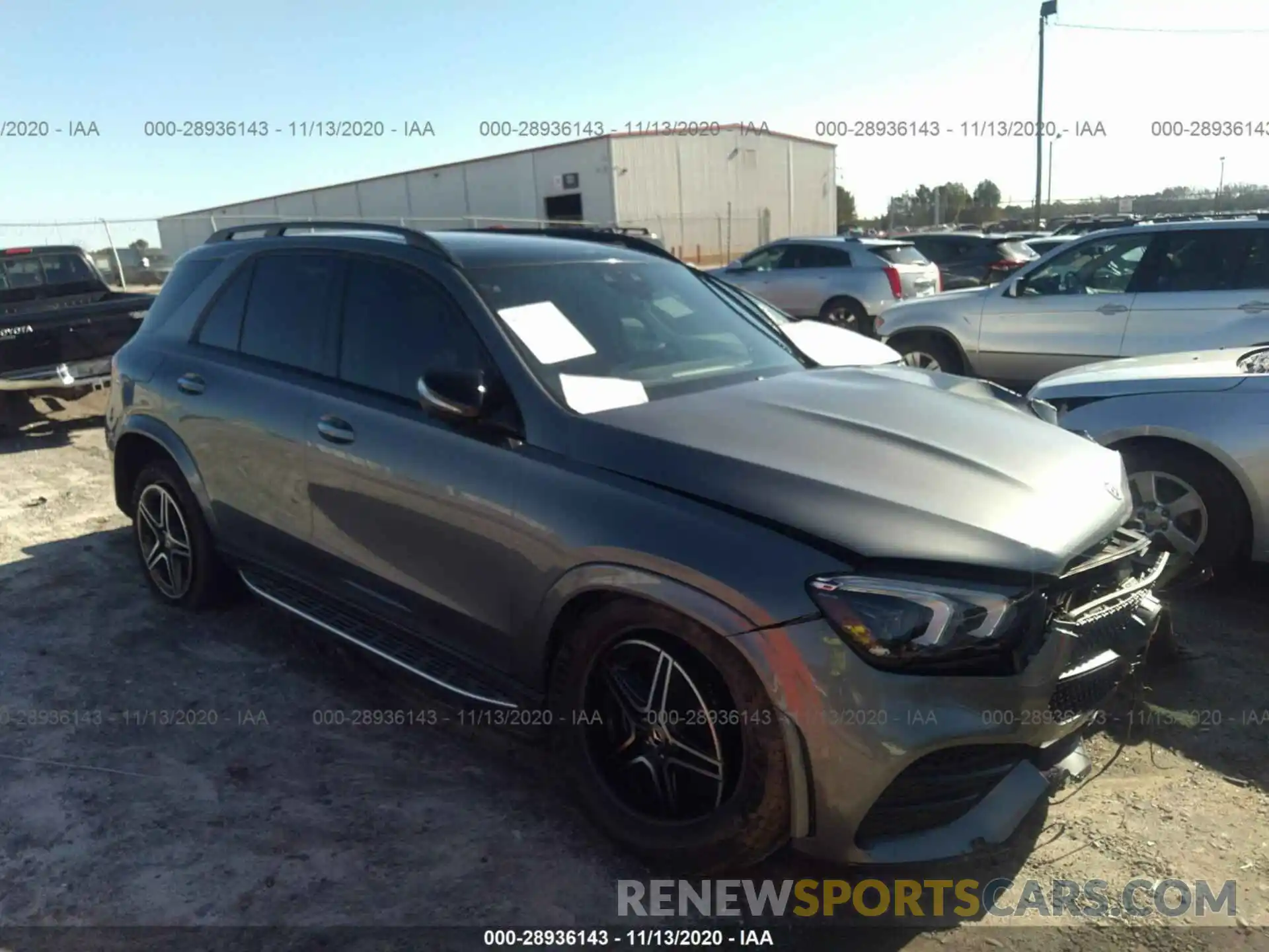 1 Photograph of a damaged car 4JGFB5KB2LA098152 MERCEDES-BENZ GLE 2020