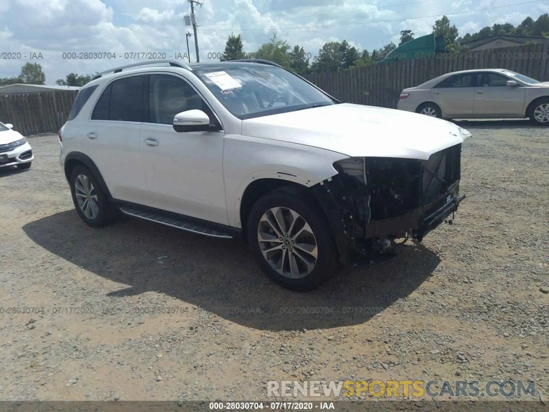 1 Photograph of a damaged car 4JGFB5KB3LA166250 MERCEDES-BENZ GLE 2020