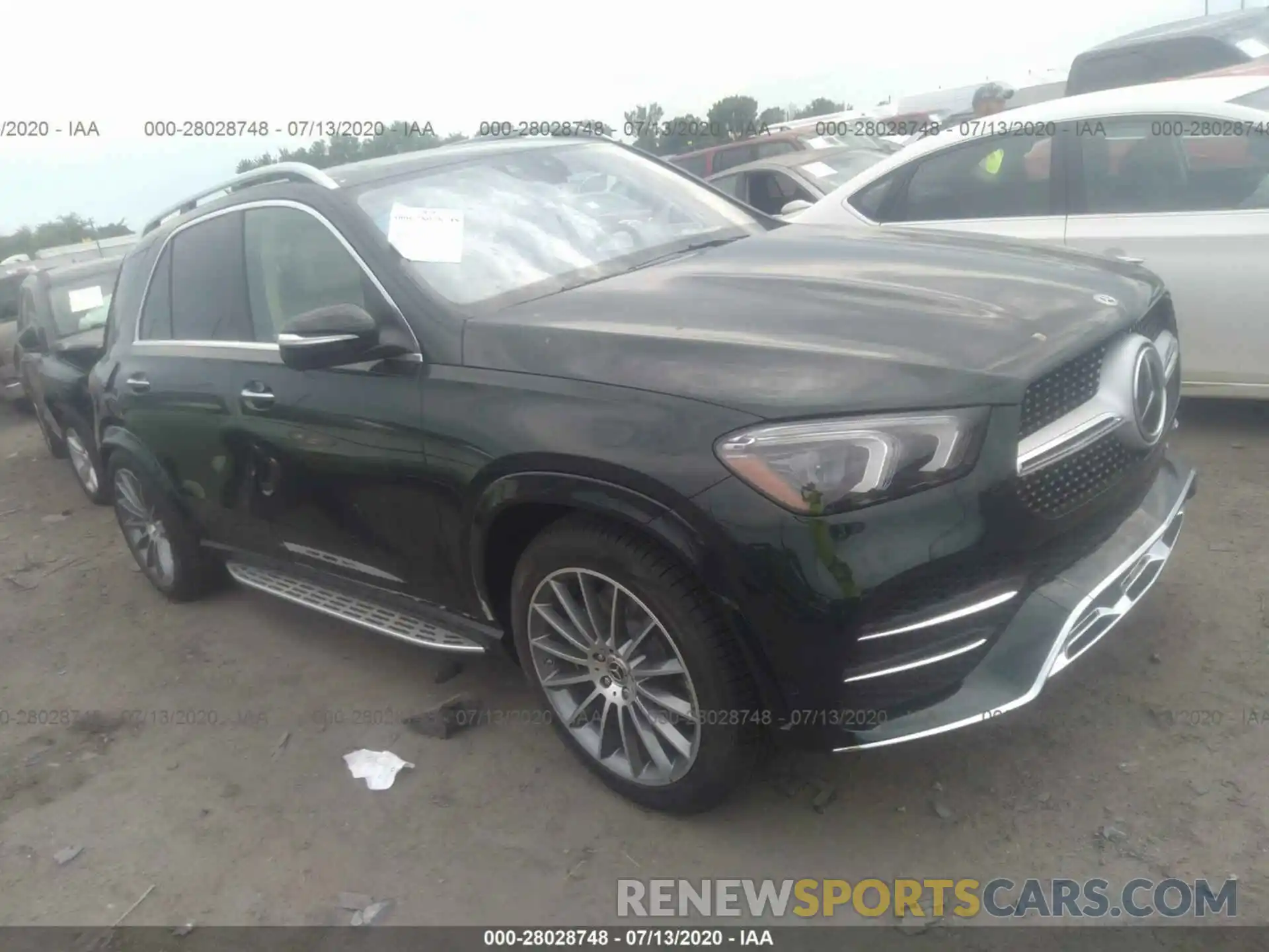 1 Photograph of a damaged car 4JGFB5KB6LA246030 MERCEDES-BENZ GLE 2020