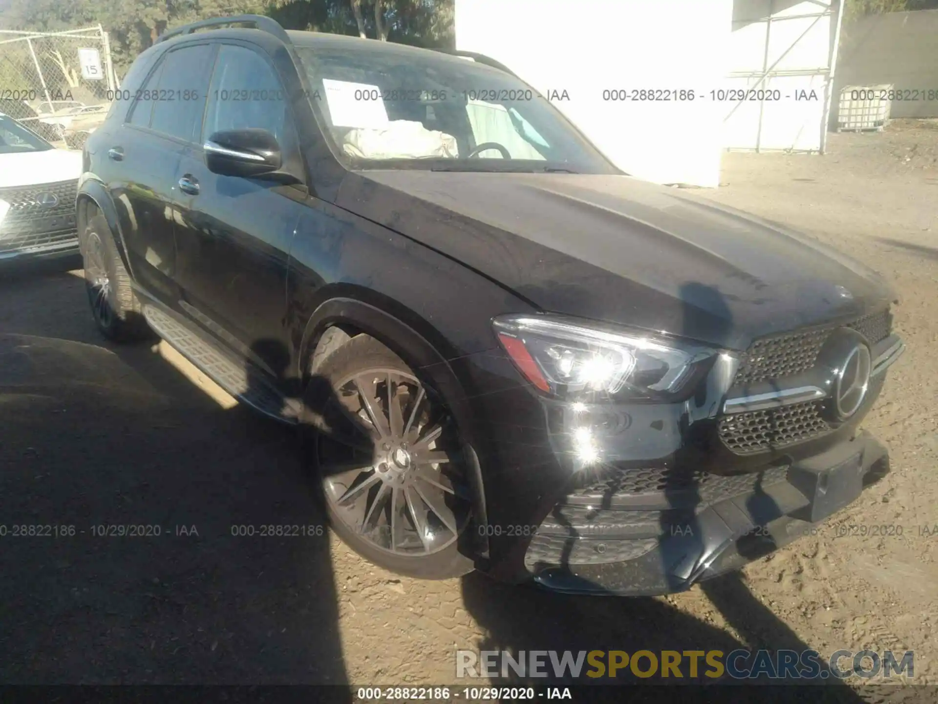 1 Photograph of a damaged car 4JGFB5KB9LA063866 MERCEDES-BENZ GLE 2020