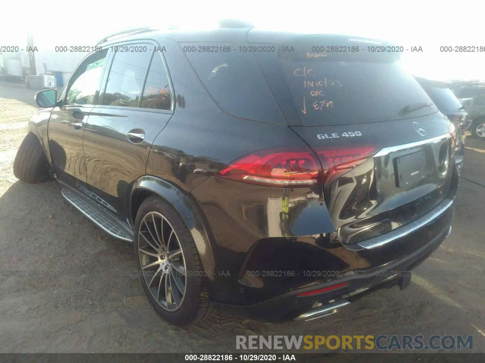 3 Photograph of a damaged car 4JGFB5KB9LA063866 MERCEDES-BENZ GLE 2020