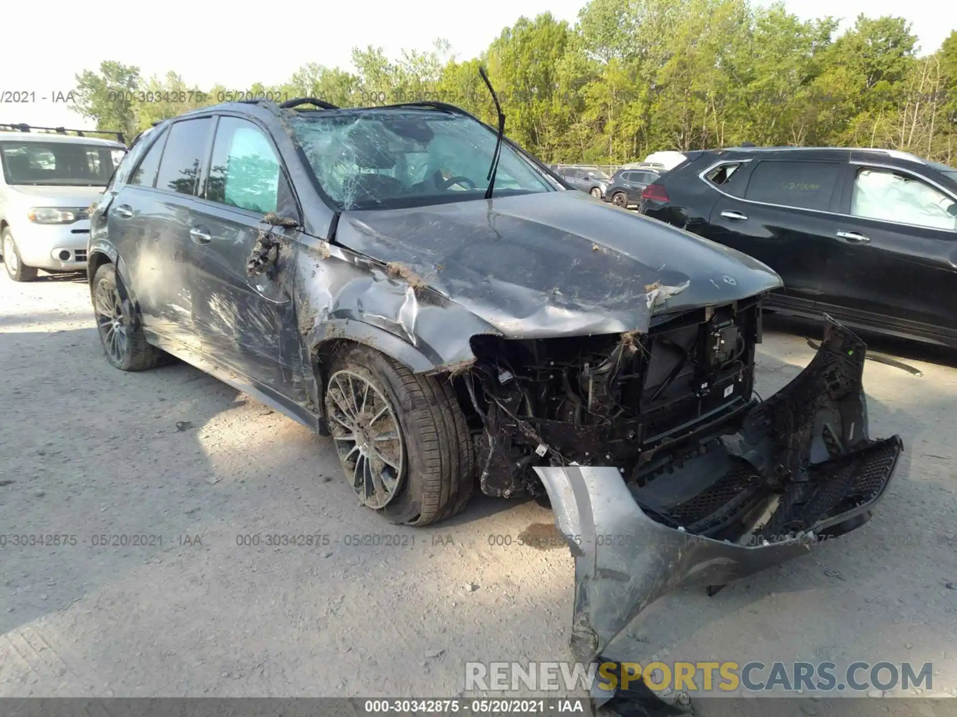 1 Photograph of a damaged car 4JGFB5KB9LA262979 MERCEDES-BENZ GLE 2020