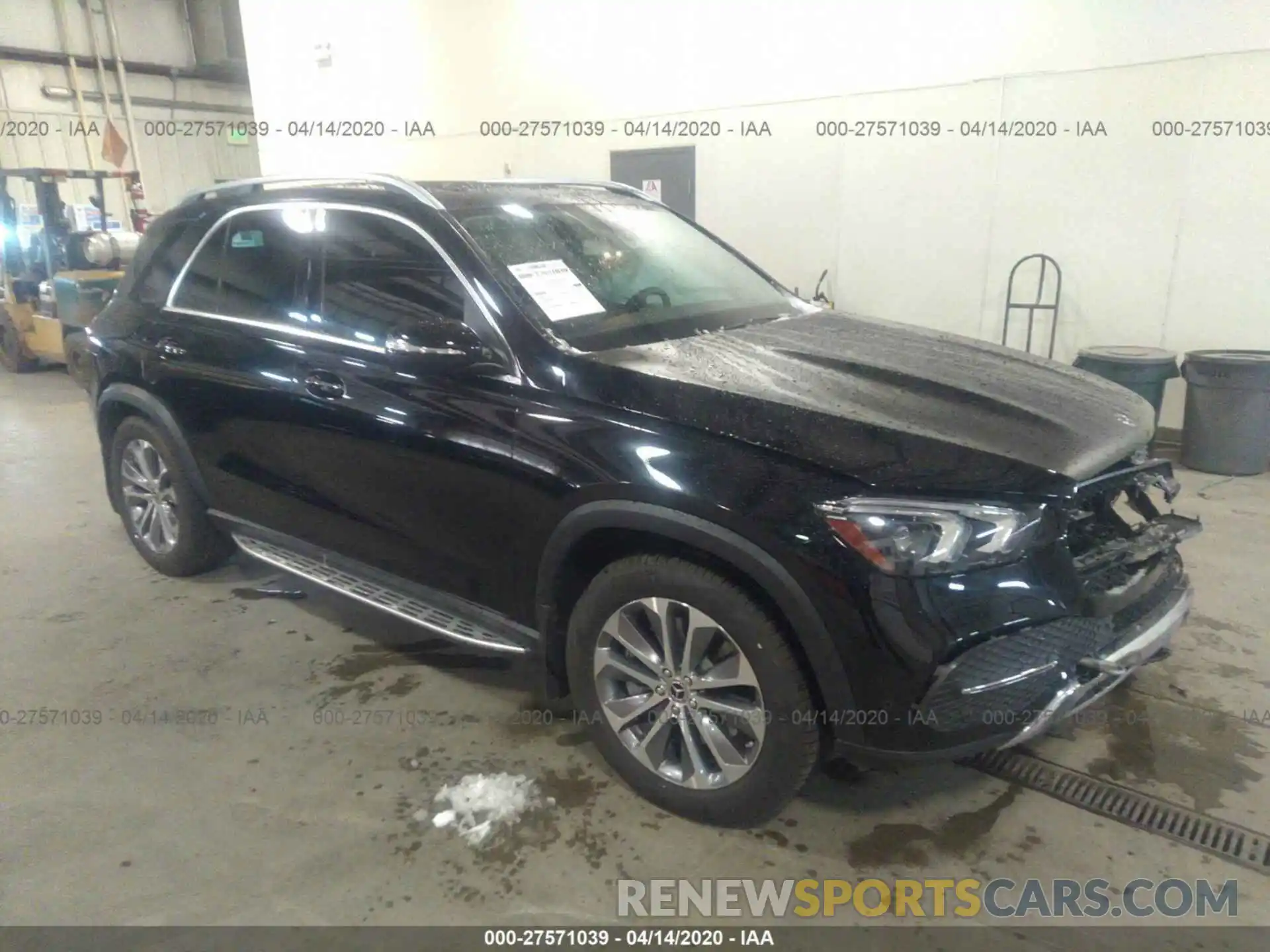 1 Photograph of a damaged car 4JGFB5KBXLA008536 MERCEDES-BENZ GLE 2020