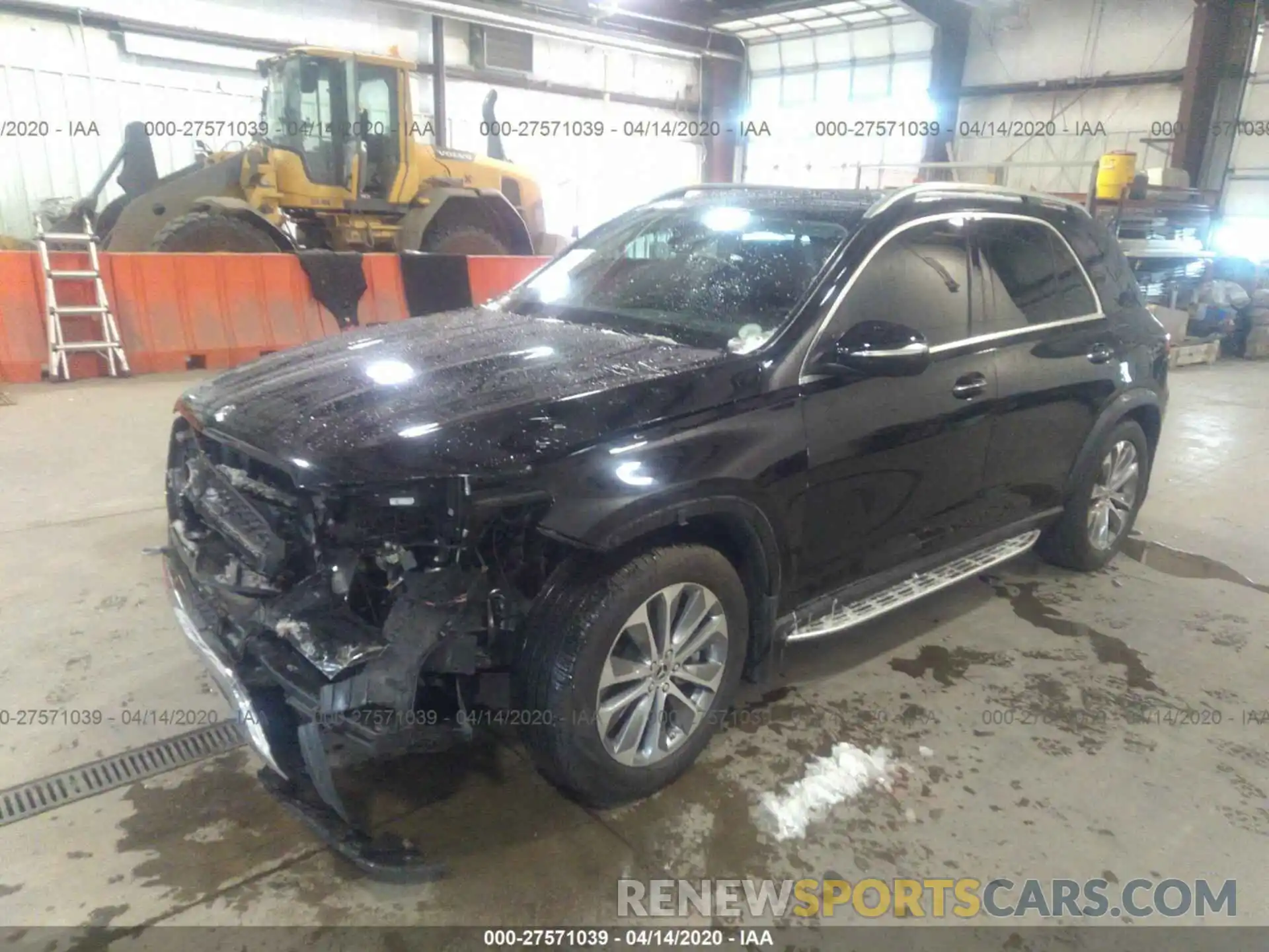 2 Photograph of a damaged car 4JGFB5KBXLA008536 MERCEDES-BENZ GLE 2020