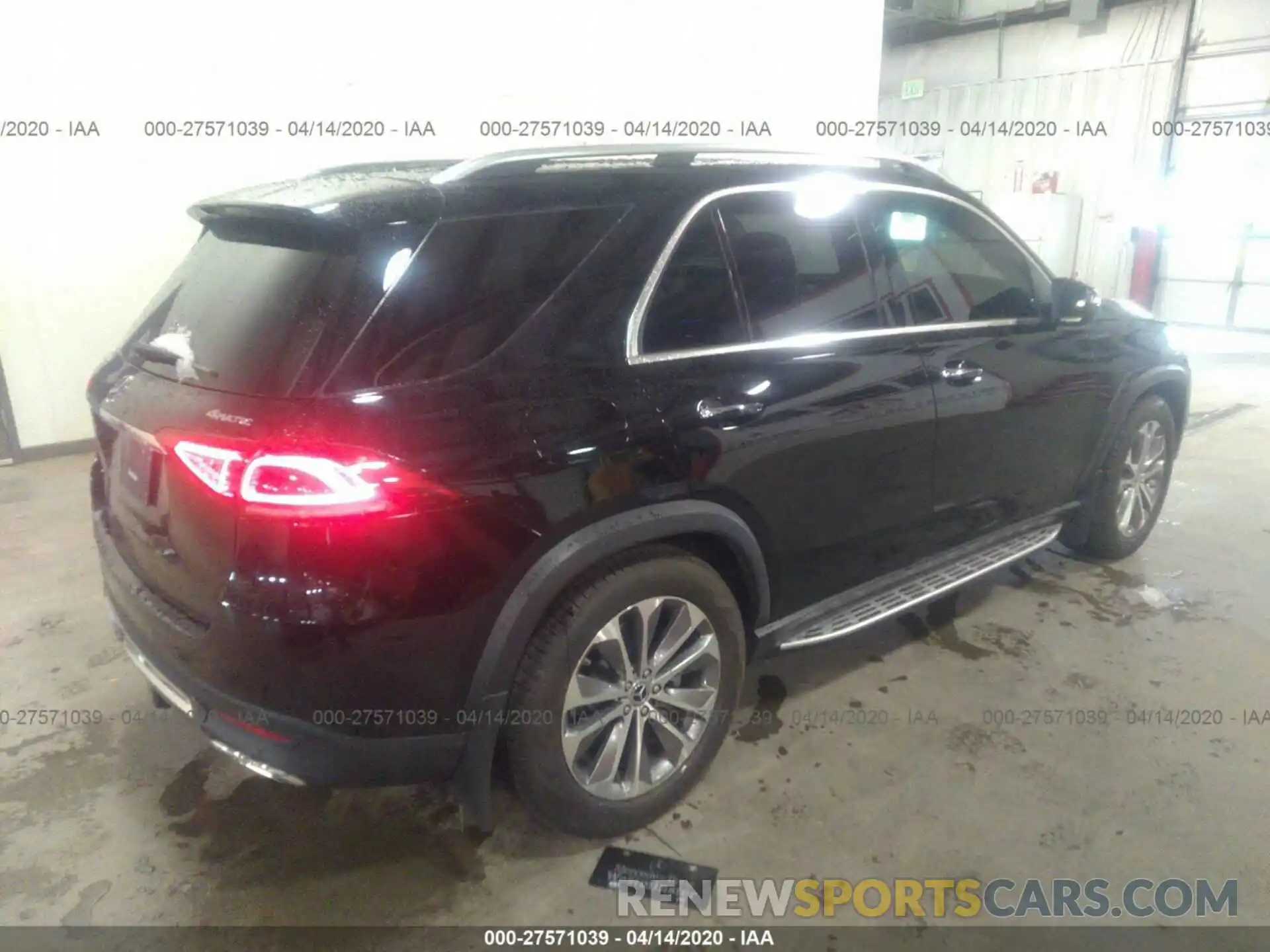 4 Photograph of a damaged car 4JGFB5KBXLA008536 MERCEDES-BENZ GLE 2020