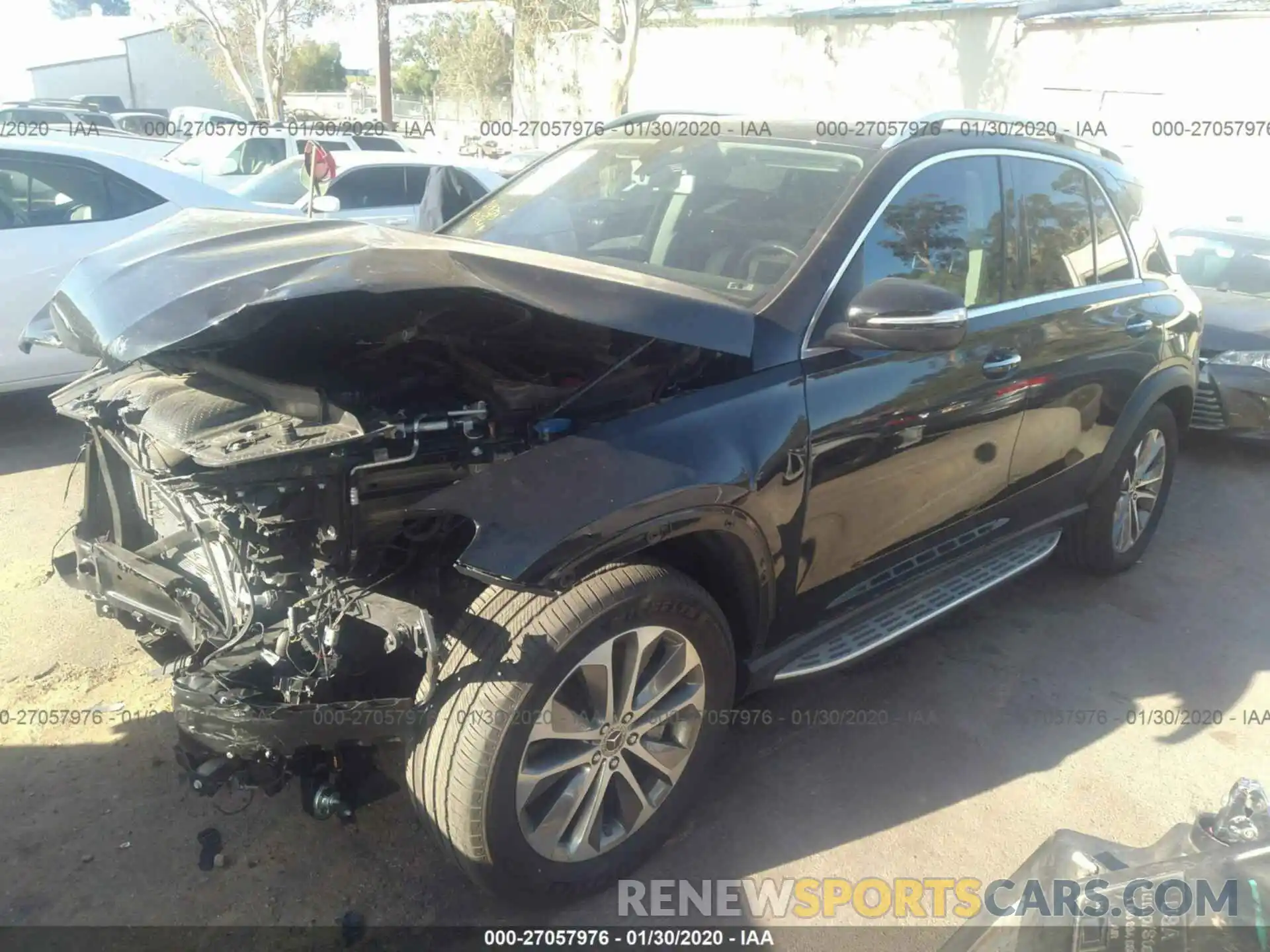 2 Photograph of a damaged car 4JGFB5KBXLA008794 MERCEDES-BENZ GLE 2020