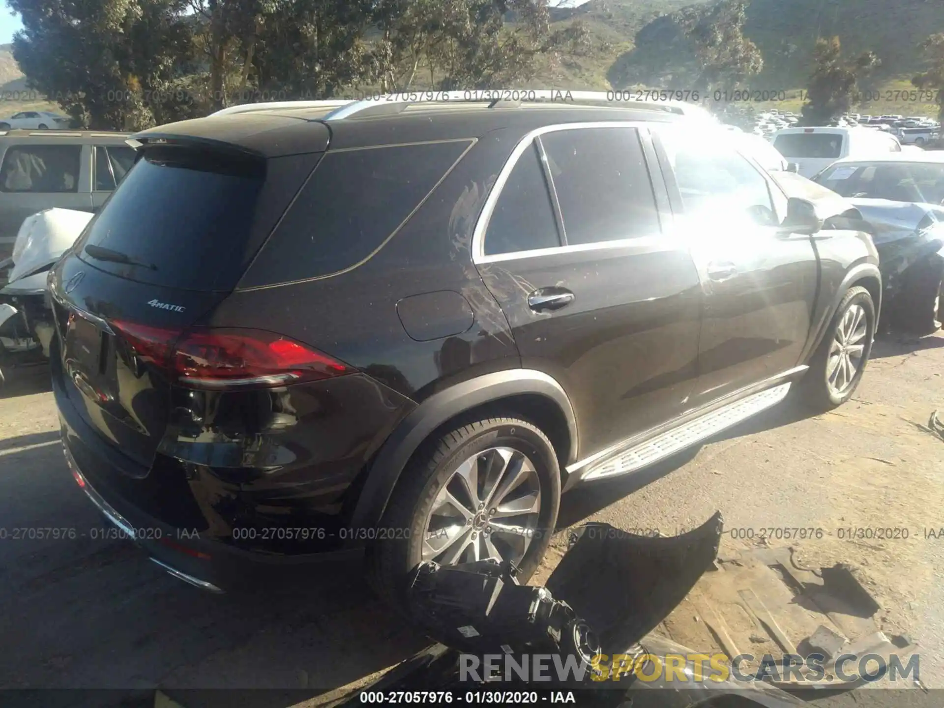 4 Photograph of a damaged car 4JGFB5KBXLA008794 MERCEDES-BENZ GLE 2020