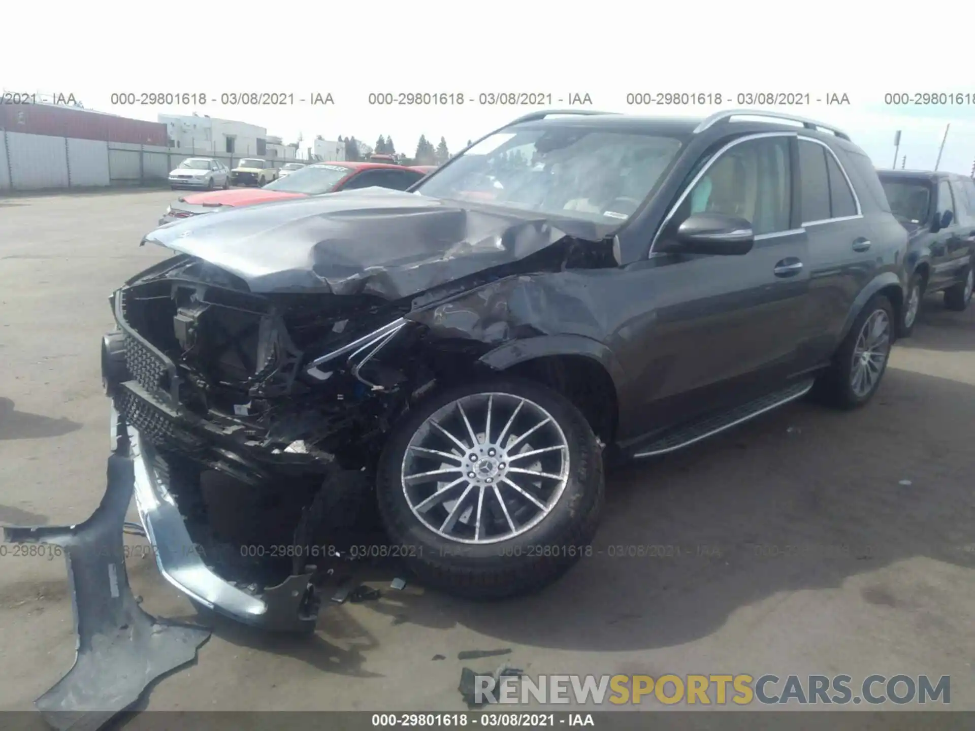 2 Фотография поврежденного автомобиля 4JGFB5KBXLA255281 MERCEDES-BENZ GLE 2020