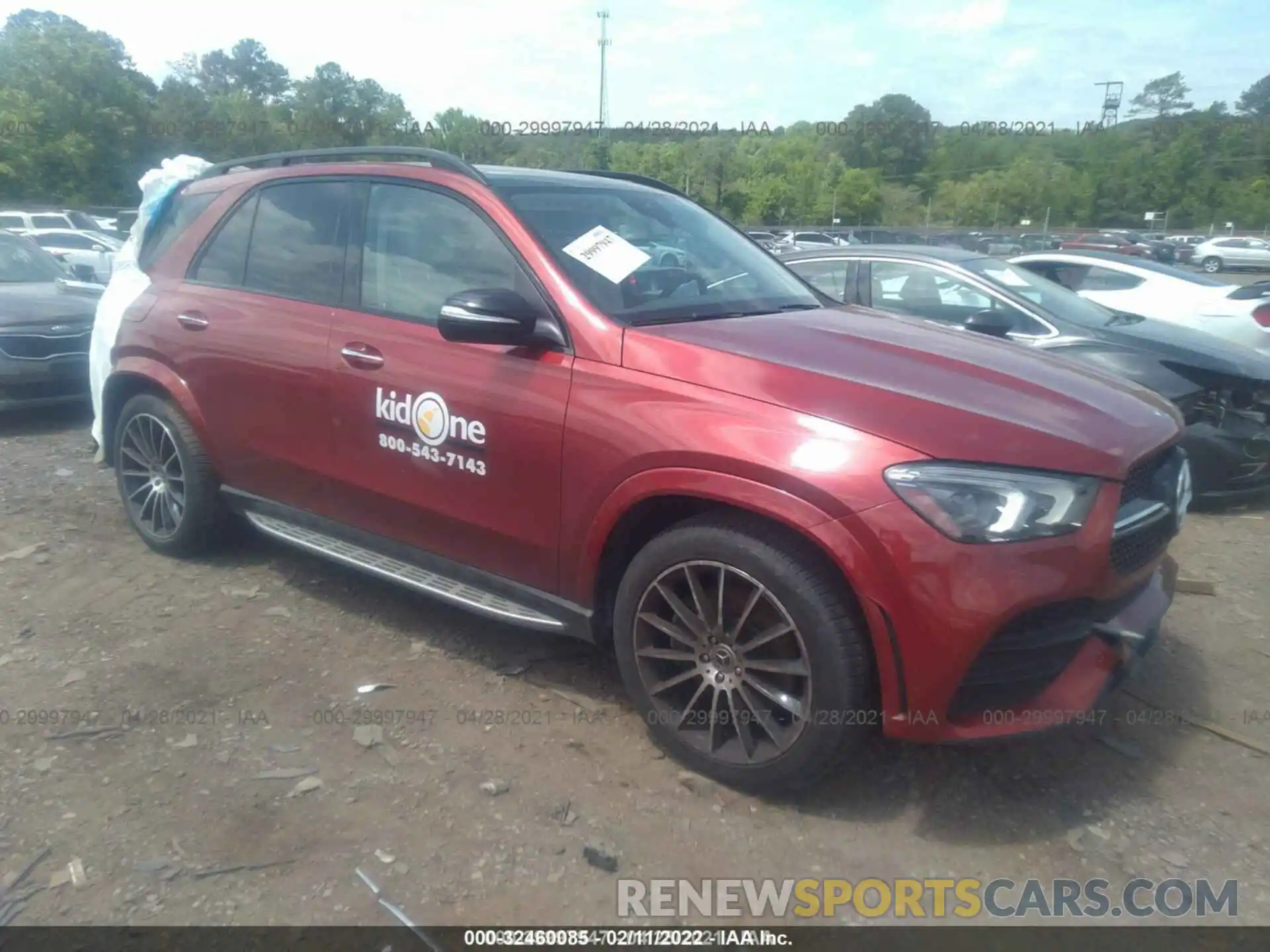 1 Photograph of a damaged car 4JGFB5KE0LA024092 MERCEDES-BENZ GLE 2020