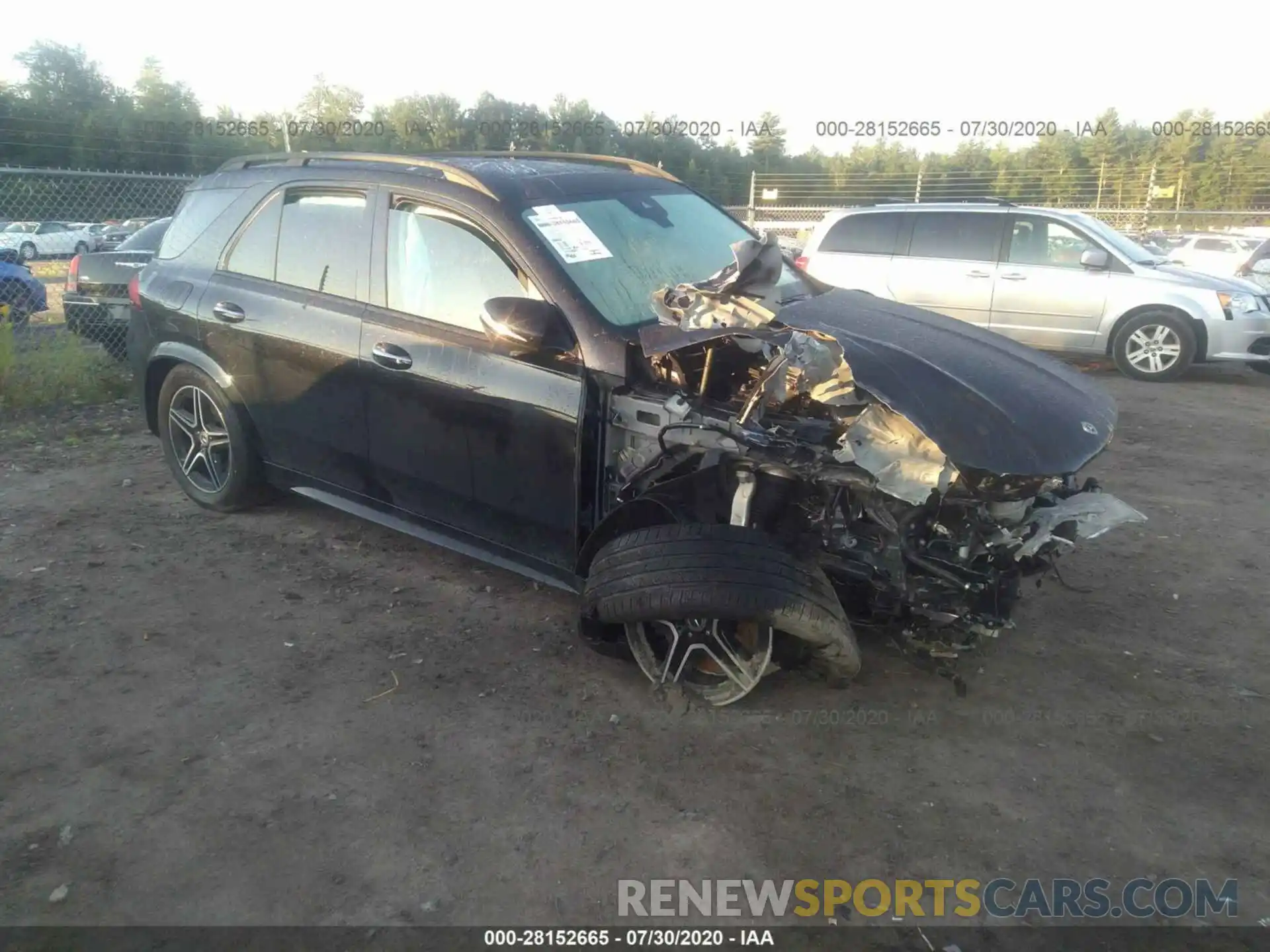 1 Photograph of a damaged car 4JGFB5KE5LA098513 MERCEDES-BENZ GLE 2020