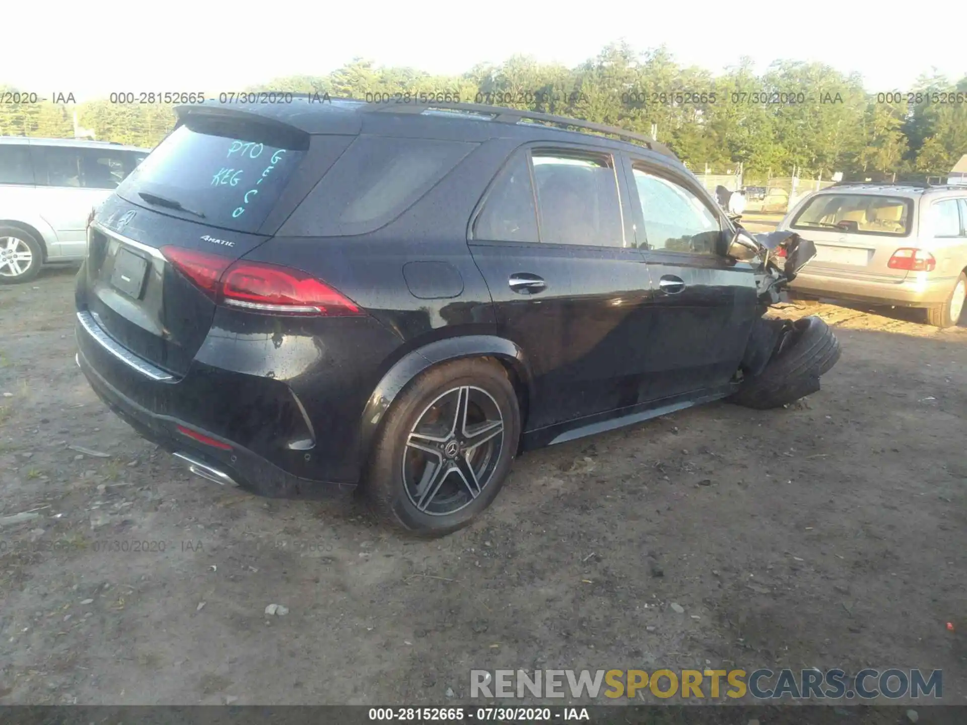 4 Photograph of a damaged car 4JGFB5KE5LA098513 MERCEDES-BENZ GLE 2020