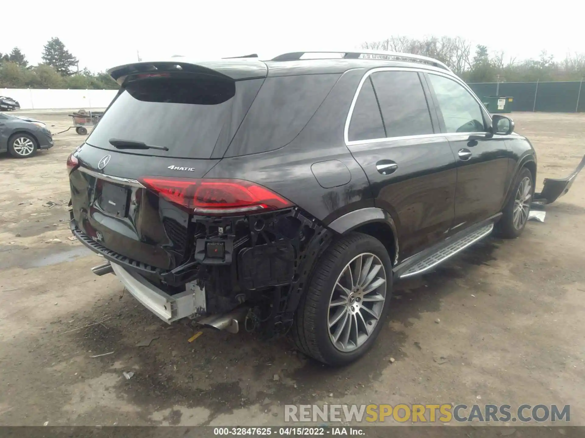 4 Фотография поврежденного автомобиля 4JGFB5KE7LA104201 MERCEDES-BENZ GLE 2020