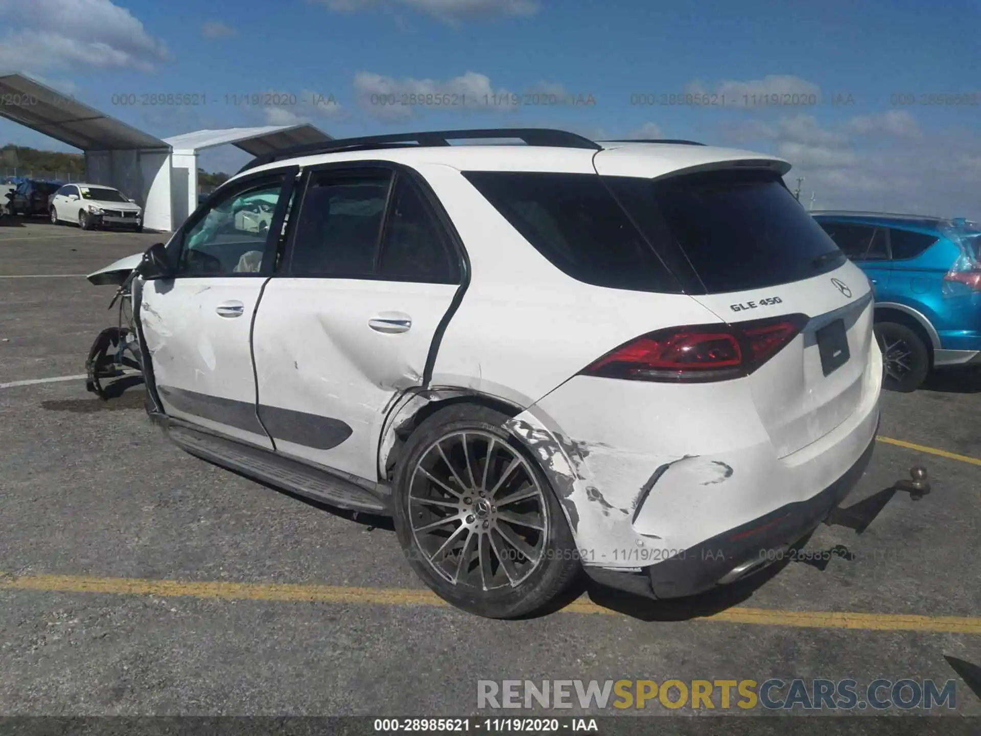 3 Photograph of a damaged car 4JGFB5KE9LA049041 MERCEDES-BENZ GLE 2020