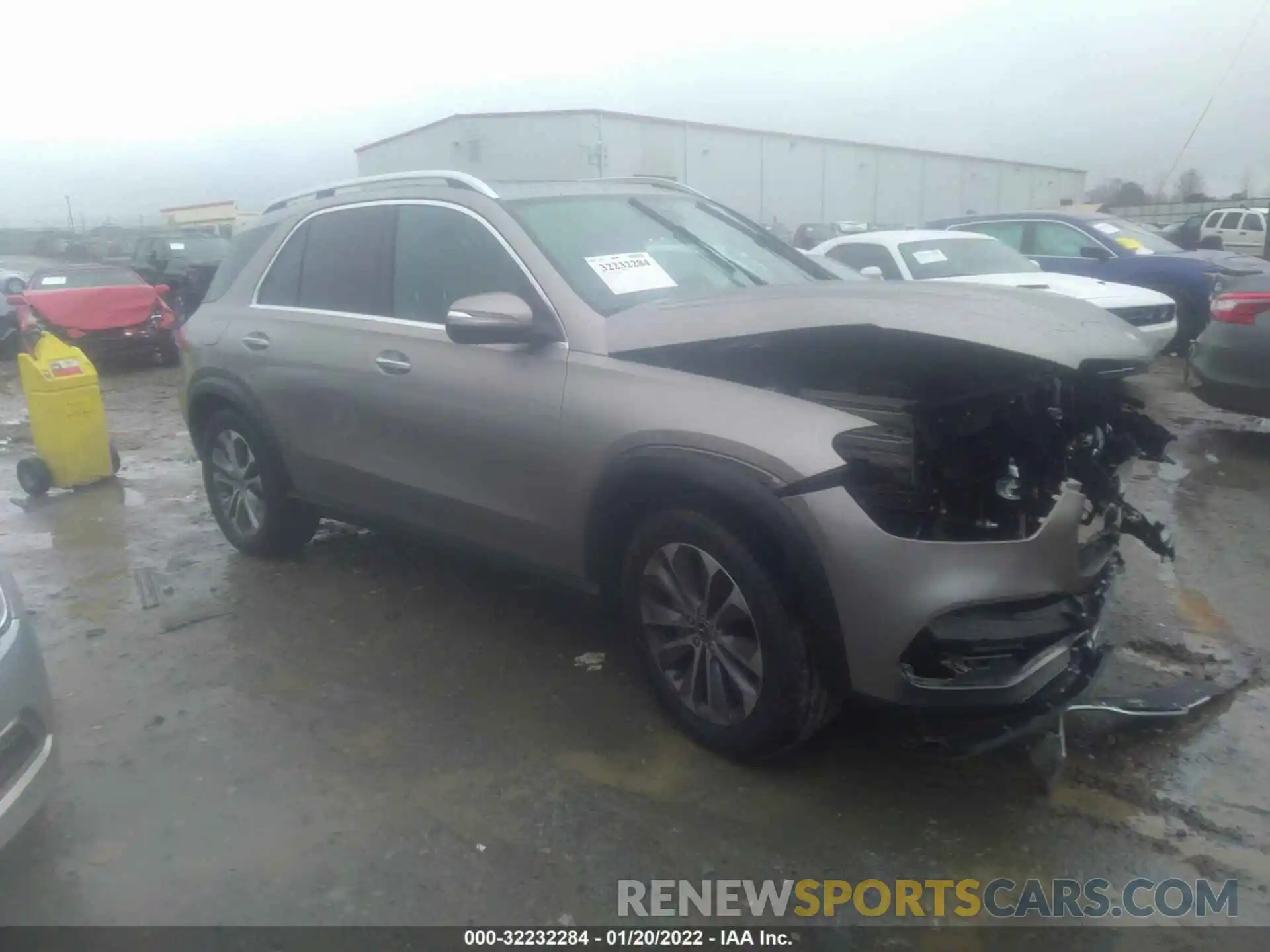 1 Photograph of a damaged car 4JGFB4JB0MA328123 MERCEDES-BENZ GLE 2021