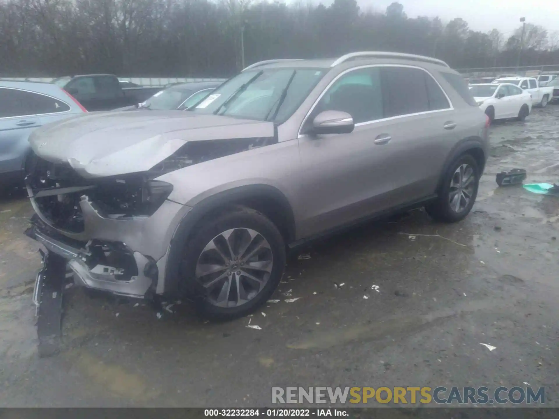 2 Photograph of a damaged car 4JGFB4JB0MA328123 MERCEDES-BENZ GLE 2021