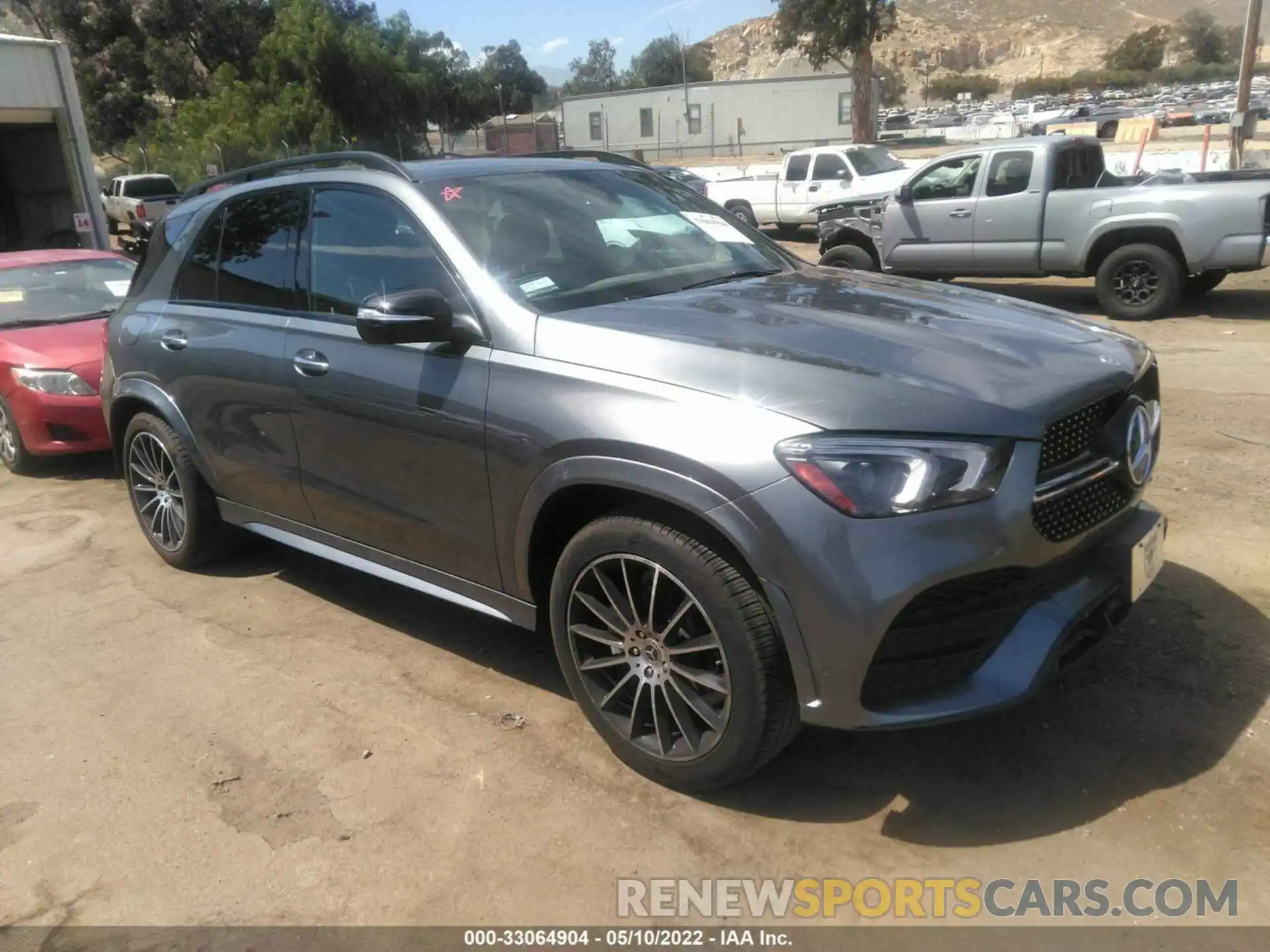 1 Photograph of a damaged car 4JGFB4JB1MA452739 MERCEDES-BENZ GLE 2021